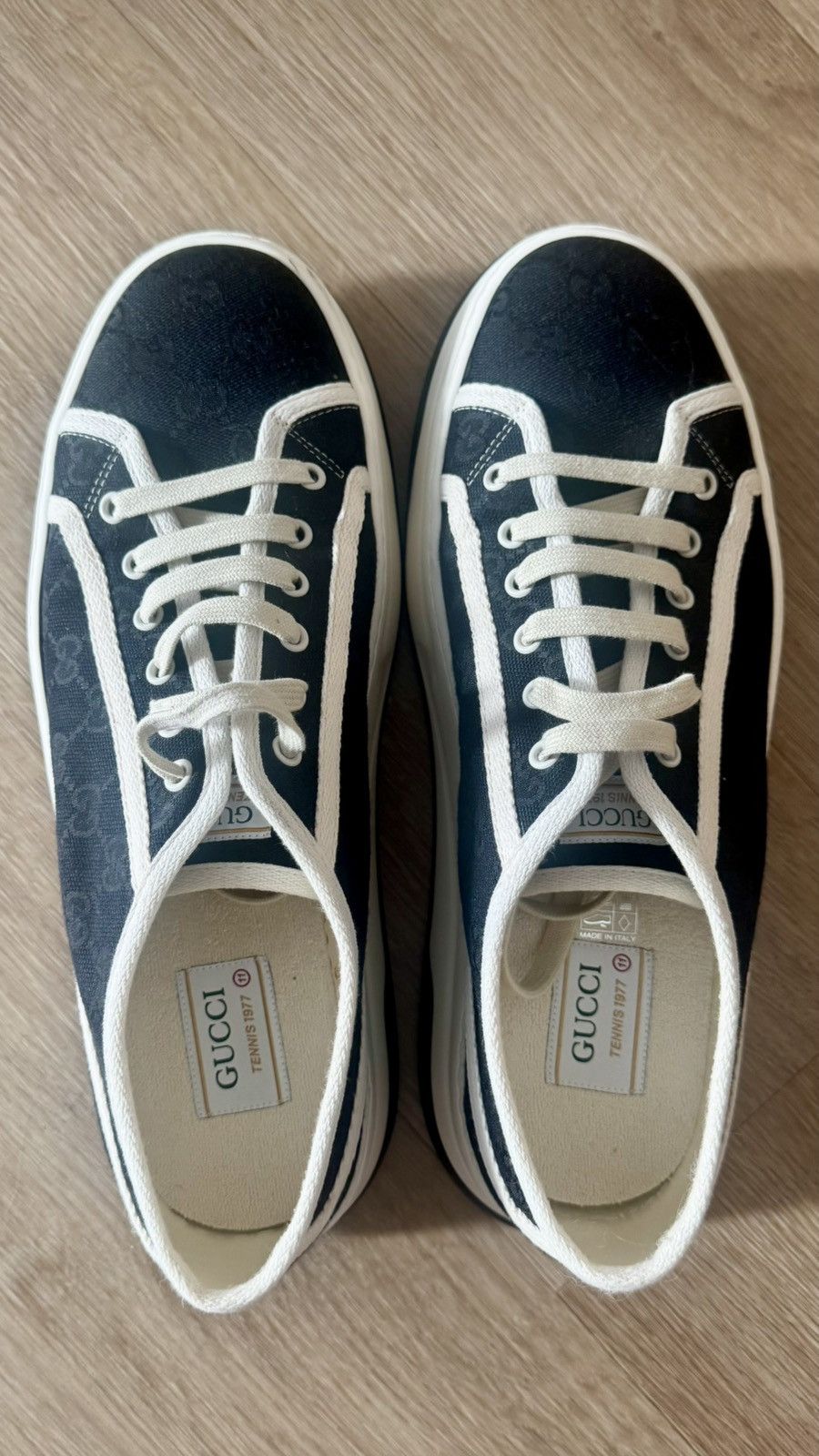 Gucci Gucci black sneakers Size US 11 / EU 44 - 1 Thumbnail