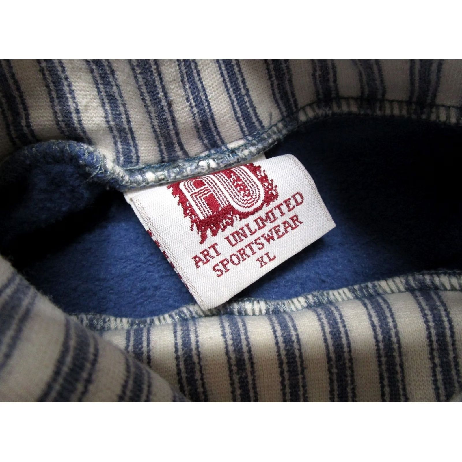 Vintage Art Unlimited Bird Horse Wrap Around Turtleneck Sweatshirt XL Women Vintage Blue 90s United States Made Pullover Winter Fall Mens Womens Boys Girls Size XL / US 12-14 / IT 48-50 - 3 Thumbnail