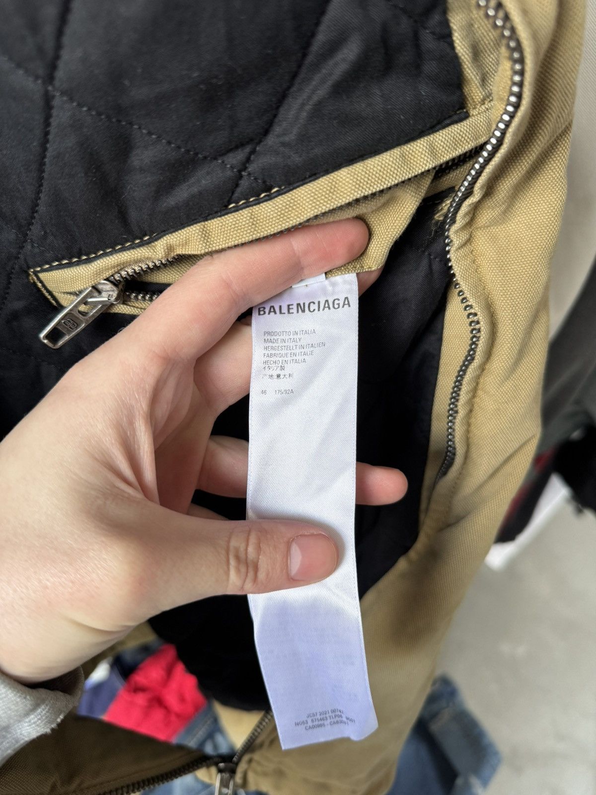 Balenciaga Balenciaga Work Jacket Canvas Size US M / EU 48-50 / 2 - 12 Thumbnail