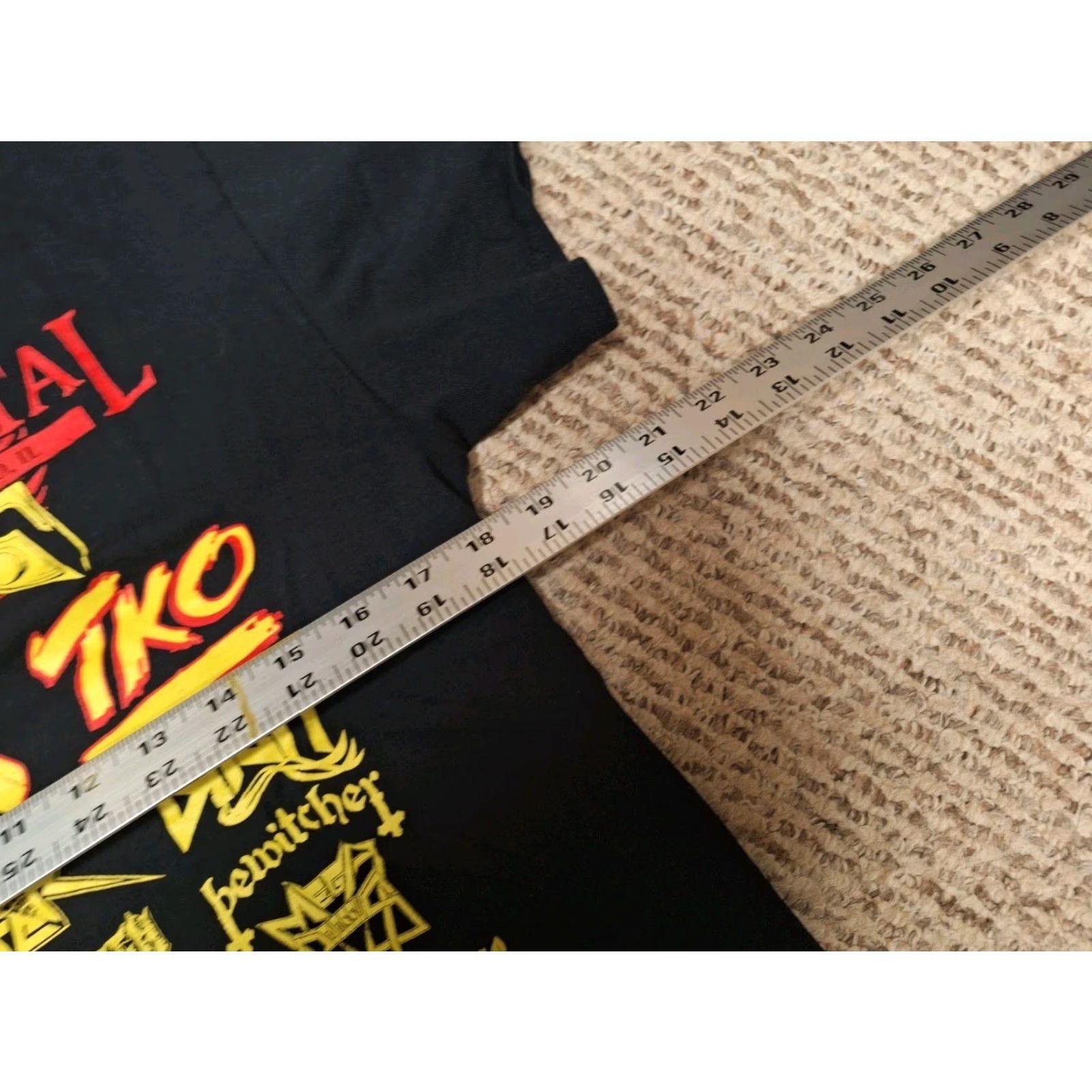 Vintage Legions Of Metal Fest Hardcore Rock Band Tour Chicago IL 2018 T-Shirt S Black Men Shirt Legions Of Metal Fest Size US S / EU 44-46 / 1 - 7 Thumbnail