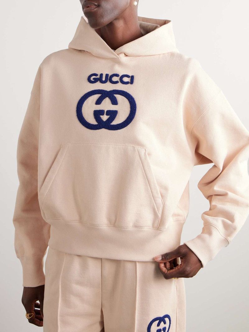 Gucci o1la5ras0526 Cotton Jersey Sweatshirt Hoodie With Embroidery Size XS / US 0-2 / IT 36-38 - 3 Thumbnail