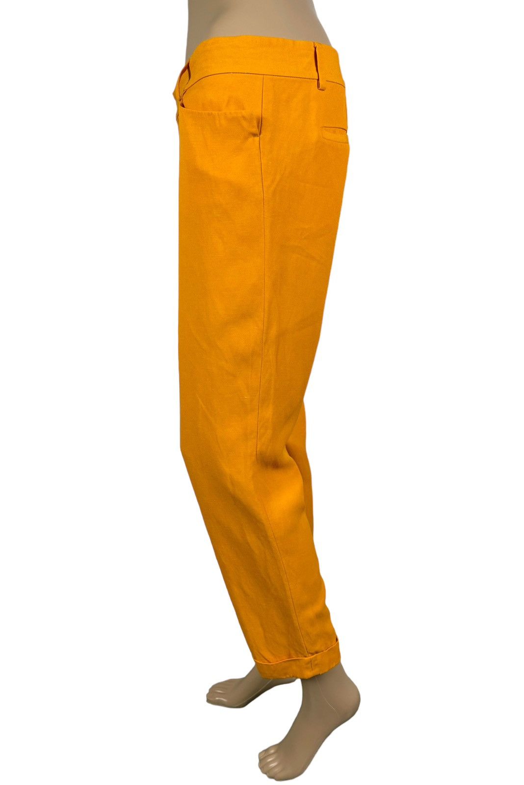 Dsquared2 Dsquared2 Linen-Viscose Boyfriend Pants size IT 44 Size 30" / US 8 / IT 44 - 4 Thumbnail