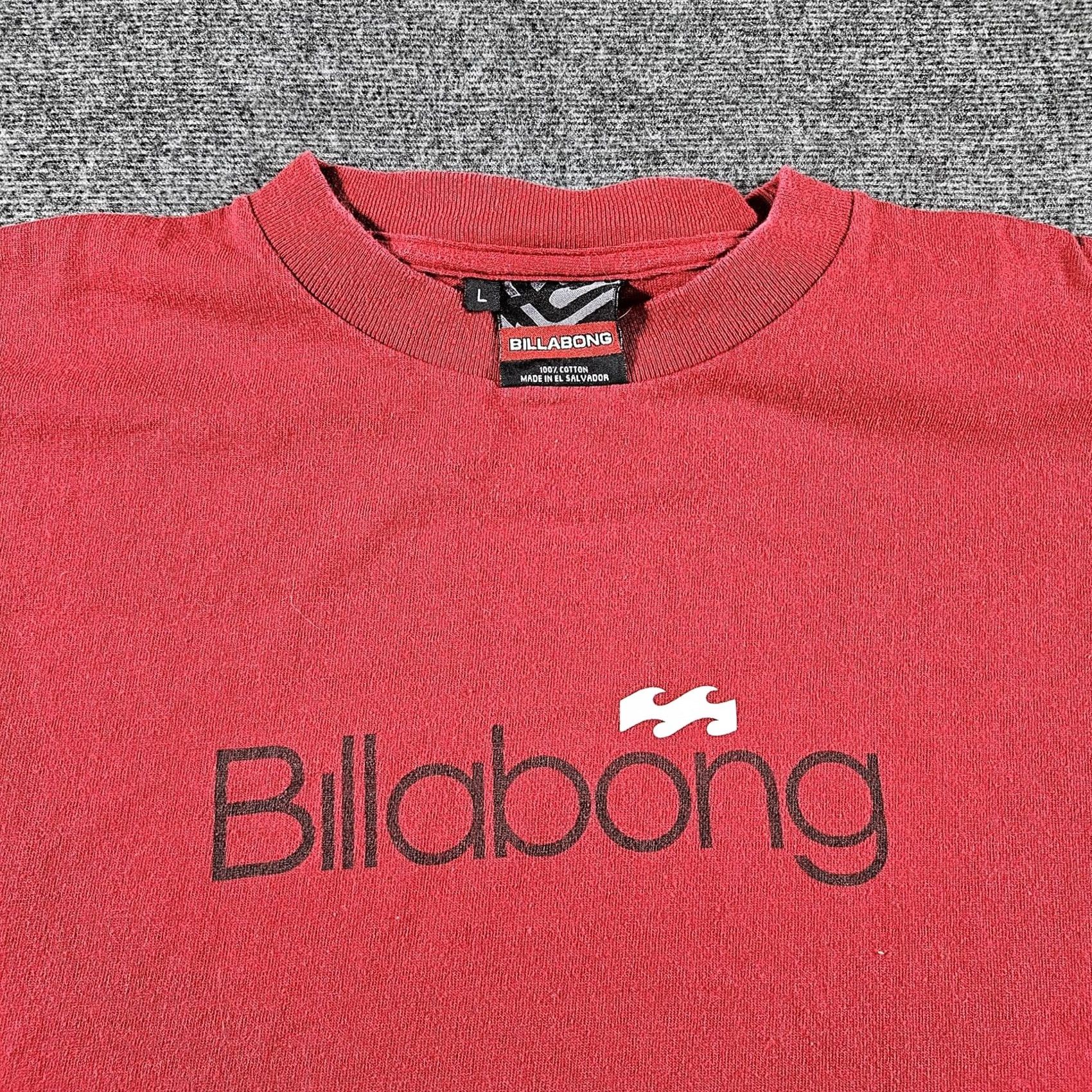 Billabong Billabong Shirt Mens L Red Logo Graphic Surf Skate Beach Tee Crewneck Cotton Size US L / EU 52-54 / 3 - 3 Thumbnail