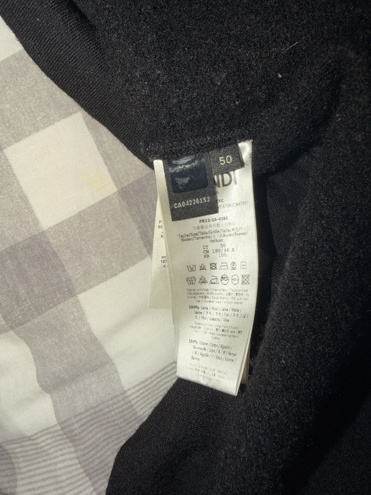 Fendi Fendi 'Eyes' Sweater Size US M / EU 48-50 / 2 - 4 Thumbnail