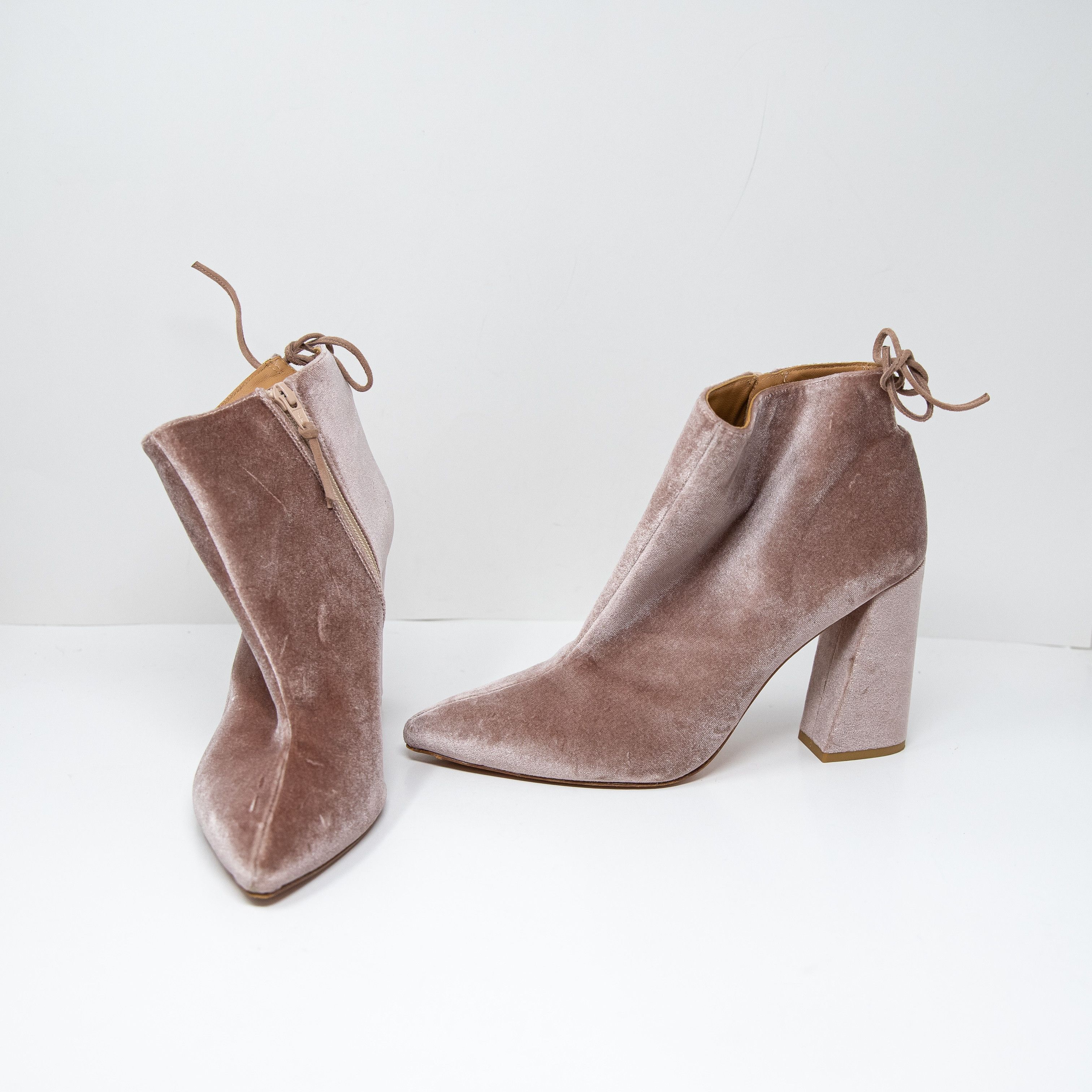 Stuart Weitzman Stuart Weitzman Pane Velvet Velour Size US 10.5 / IT 40.5 - 1 Thumbnail