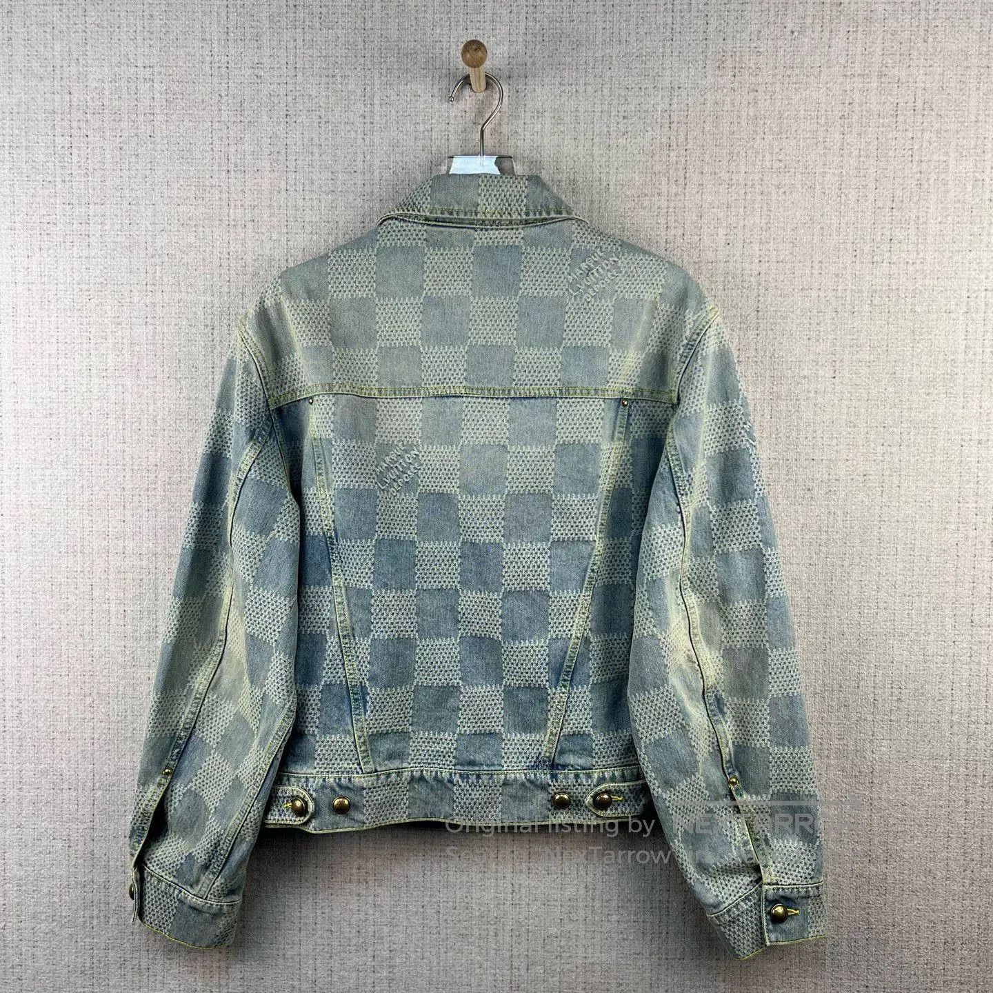 Louis Vuitton Louis Vuitton Checkerboard Denim Jacket. Size US M / EU 48-50 / 2 - 3 Thumbnail