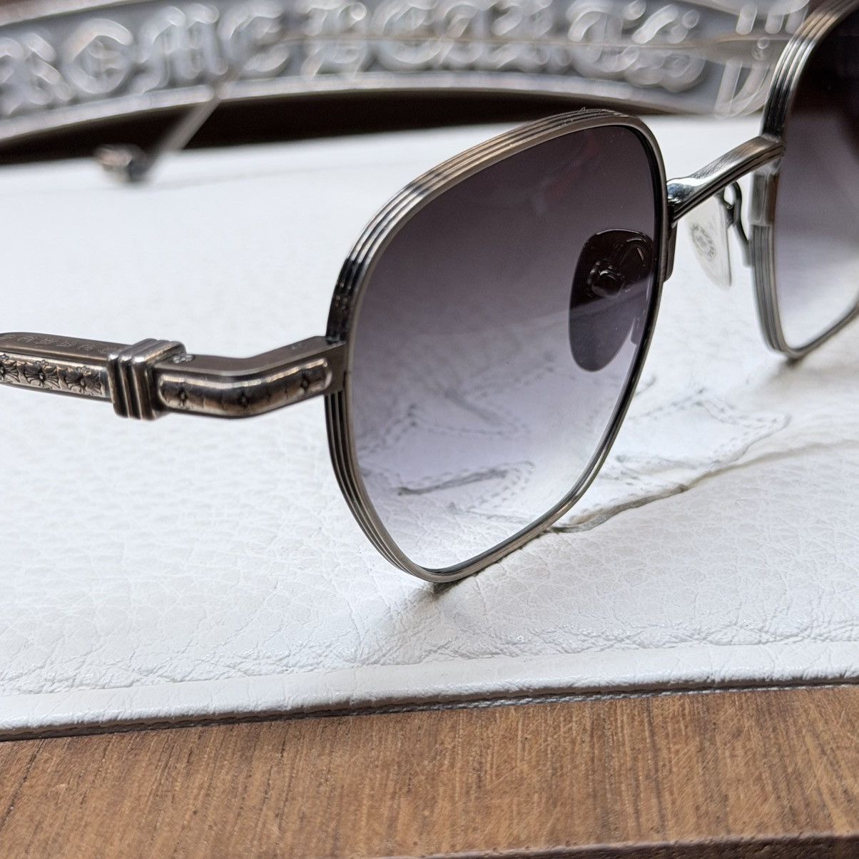 Chrome Hearts Chrome Hearts VAGALICTORIAN 1/1 Sunglasses Size ONE SIZE - 6 Thumbnail