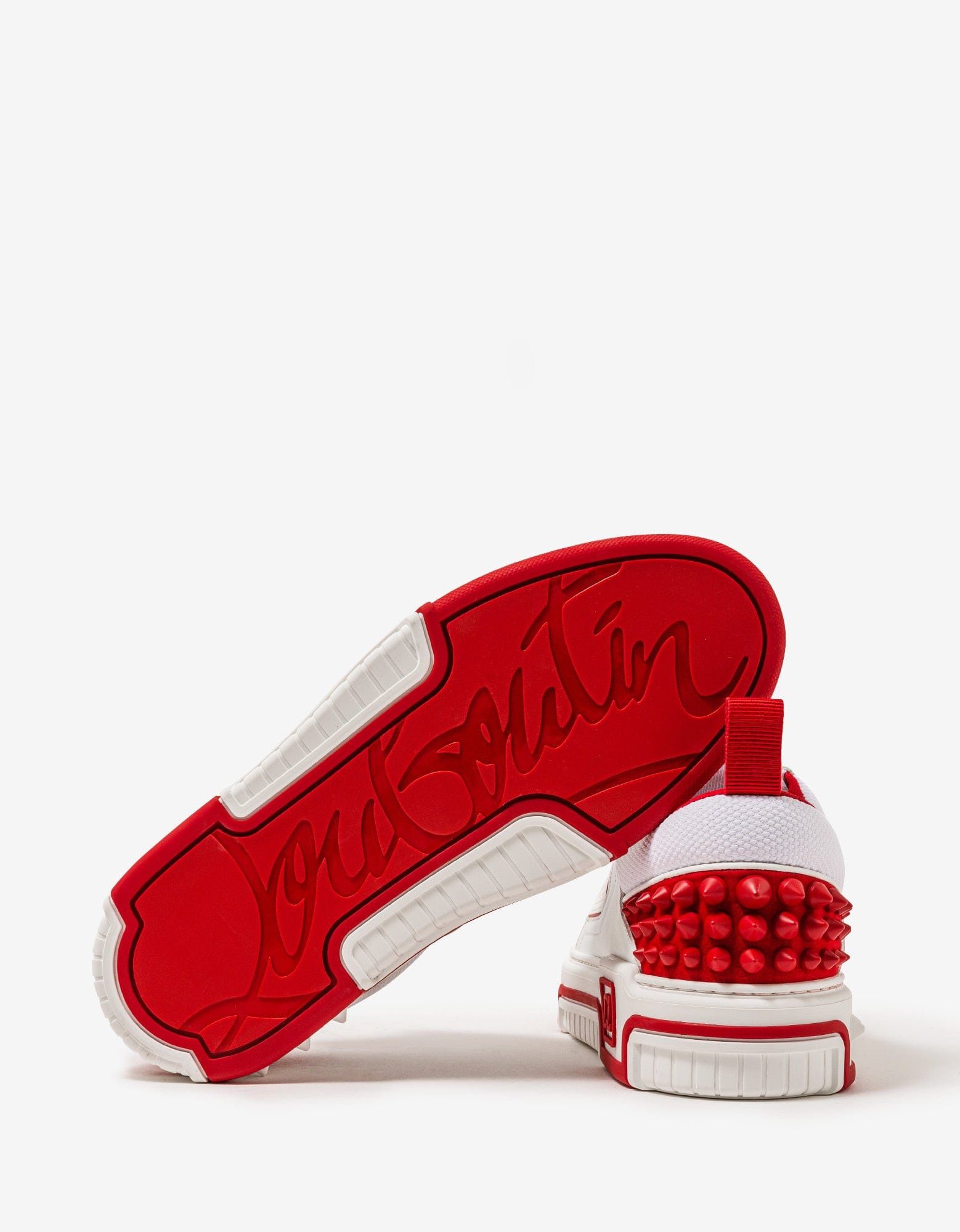 Christian Louboutin Christian Louboutin Astroloubi White & Red Trainers Size US 10.5 / EU 43-44 - 9 Thumbnail