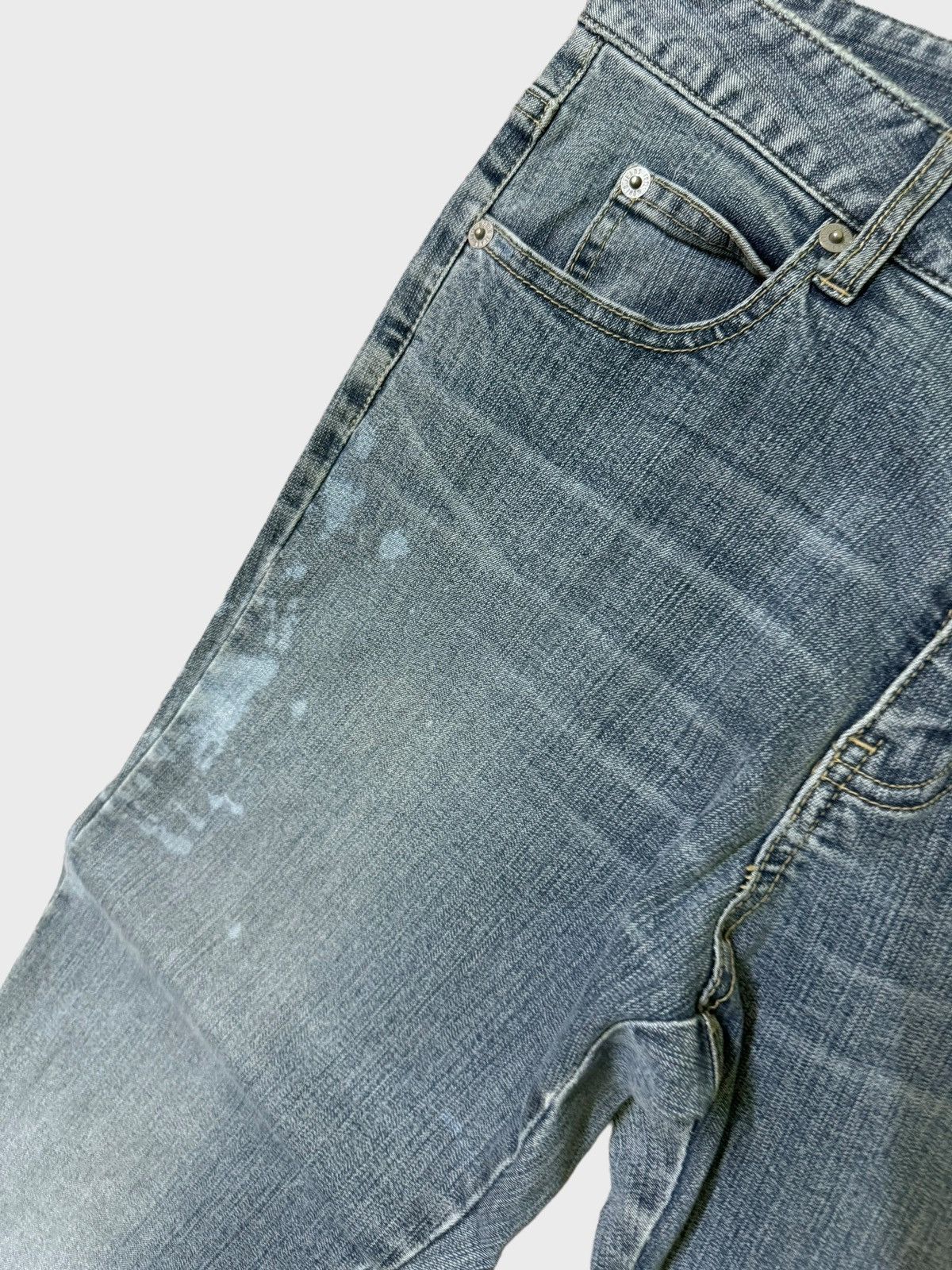 Hysteric Glamour × If Six Was Nine × Japanese Brand Crazy Flared ORIRIN Leopard Reworked Bootcut jeans Size US 28 / EU 44 - 9 Thumbnail