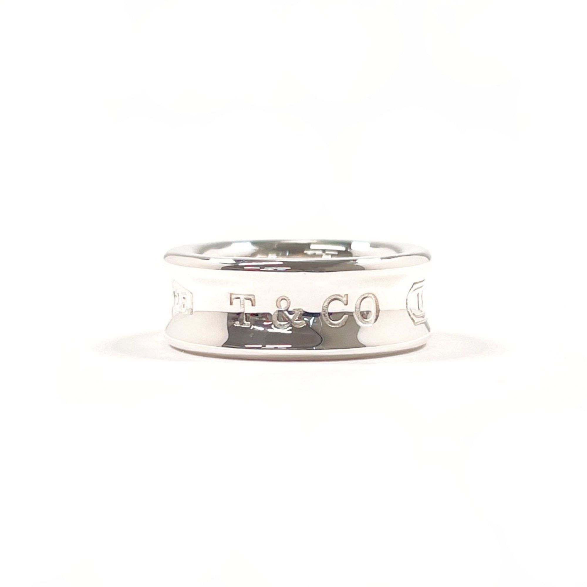Tiffany & Co. TIFFANY&Co. Tiffany 1837 Medium Ring, Sterling Silver 925, Size 8, Silver, Women's Size ONE SIZE - 1 Thumbnail