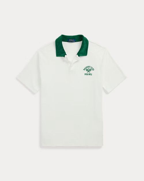 Polo Ralph Lauren Polo Ralph Lauren Standard Fit Terry Tennis Shirt White XL Size US XL / EU 56 / 4 - 2 Thumbnail
