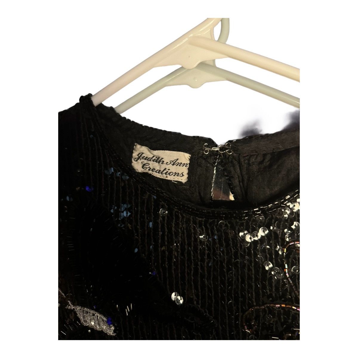 Other Vintage Judith Ann Creations 100% silk beaded sequined Size M / US 6-8 / IT 42-44 - 3 Thumbnail
