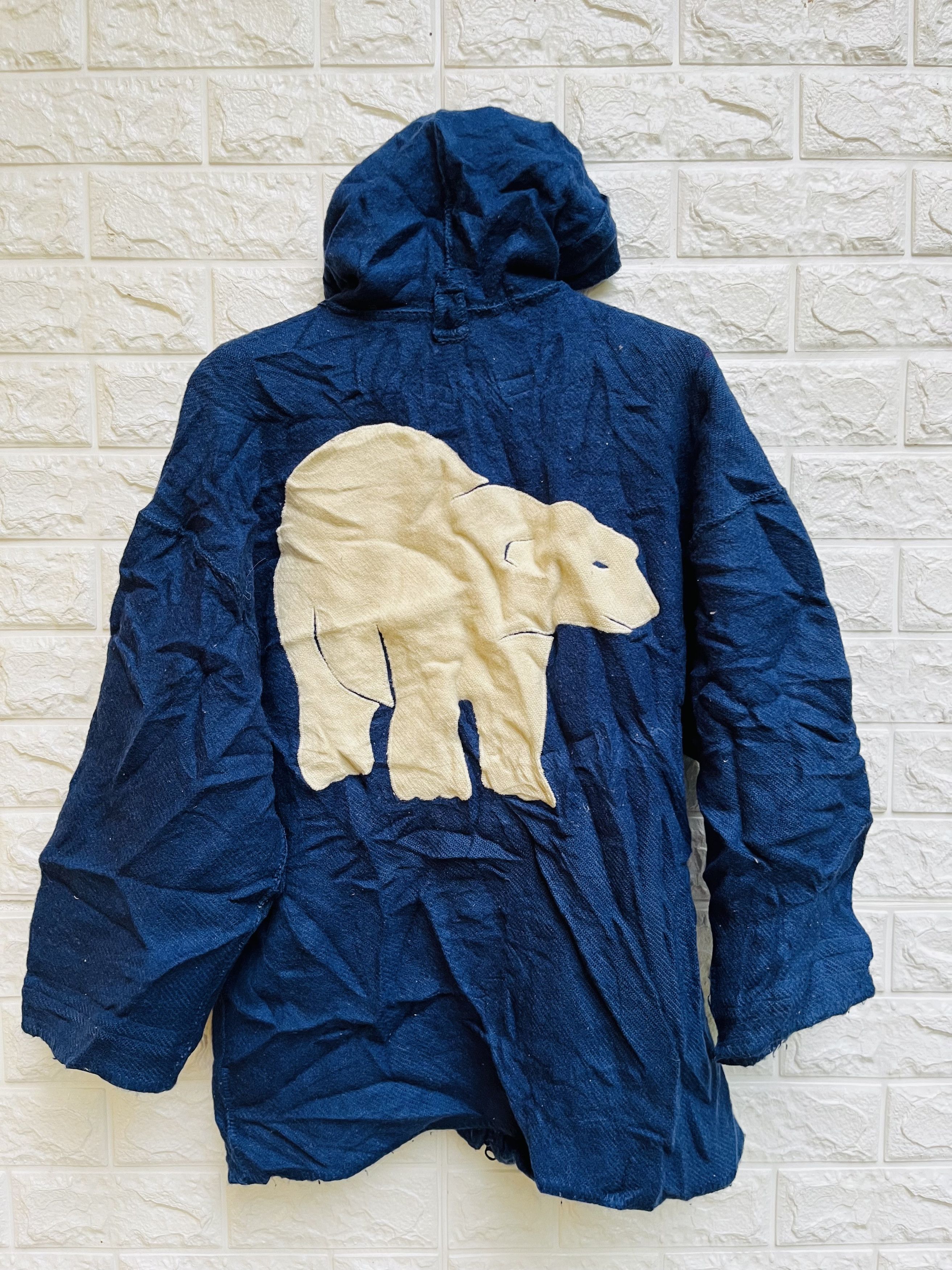 Japanese Brand × Vintage Vintage Laparka White Bear Japanese Designer Fashion Size US M / EU 48-50 / 2 - 1 Thumbnail