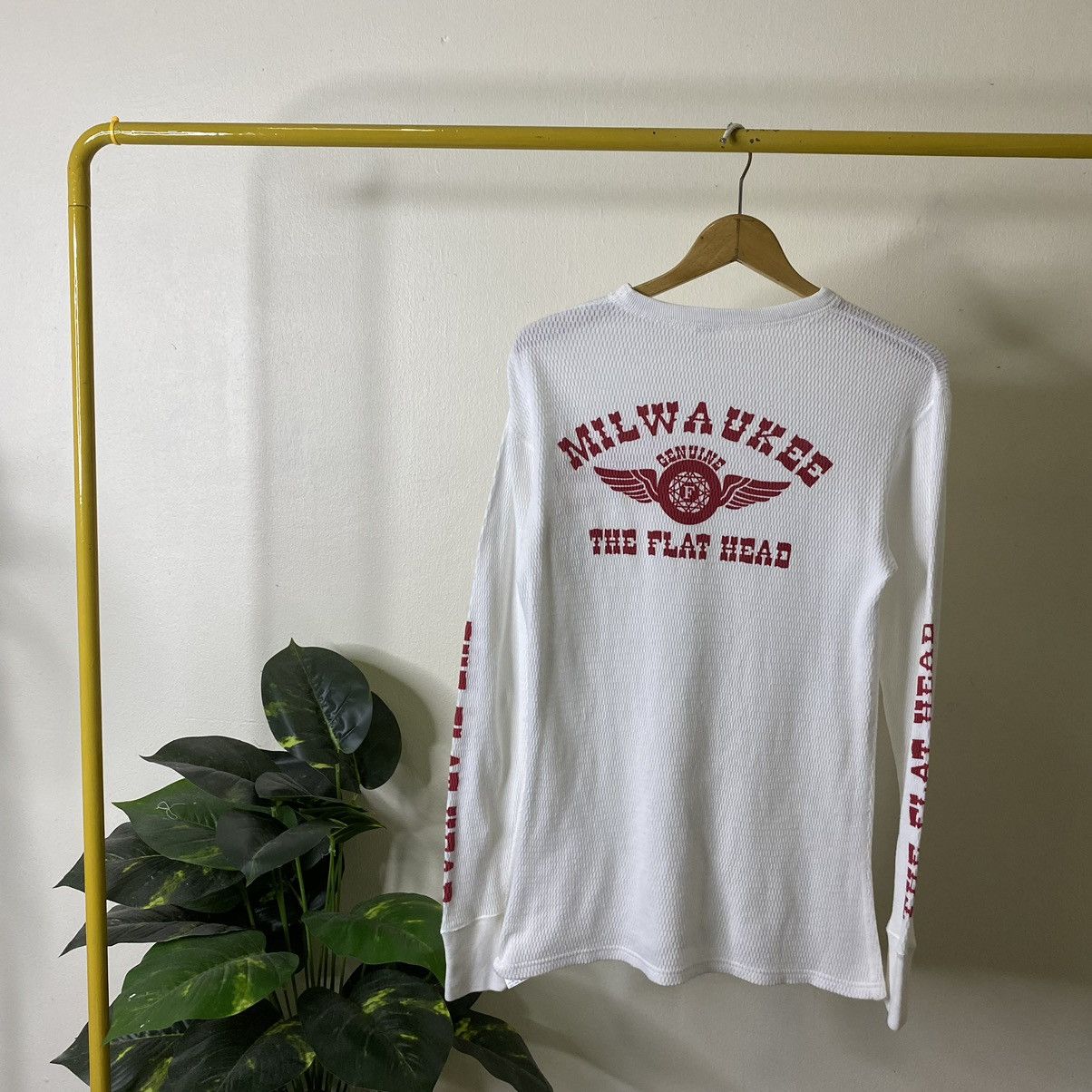 The Flat Head The Flat Head Milwaukee Genuine LS Tee Made in Japan Size US S / EU 44-46 / 1 - 1 Thumbnail