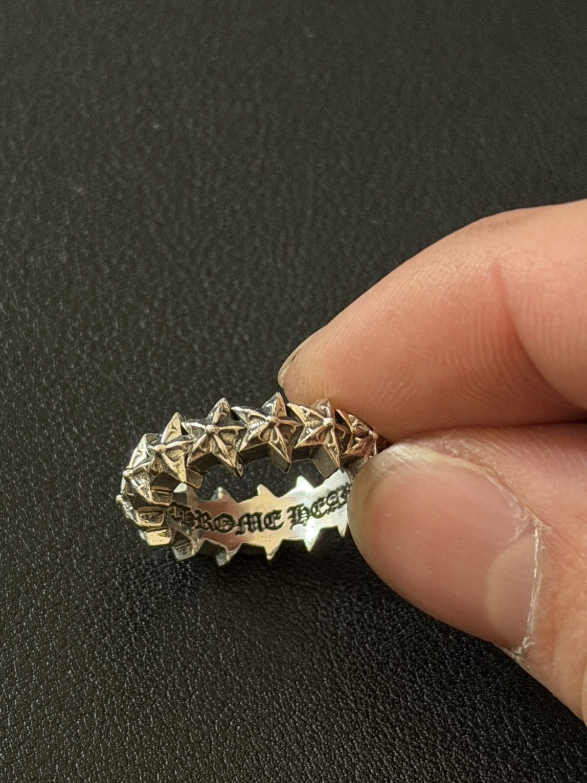 Chrome Hearts Ch 5 Point Star Ring 4.5 Size ONE SIZE - 4 Thumbnail