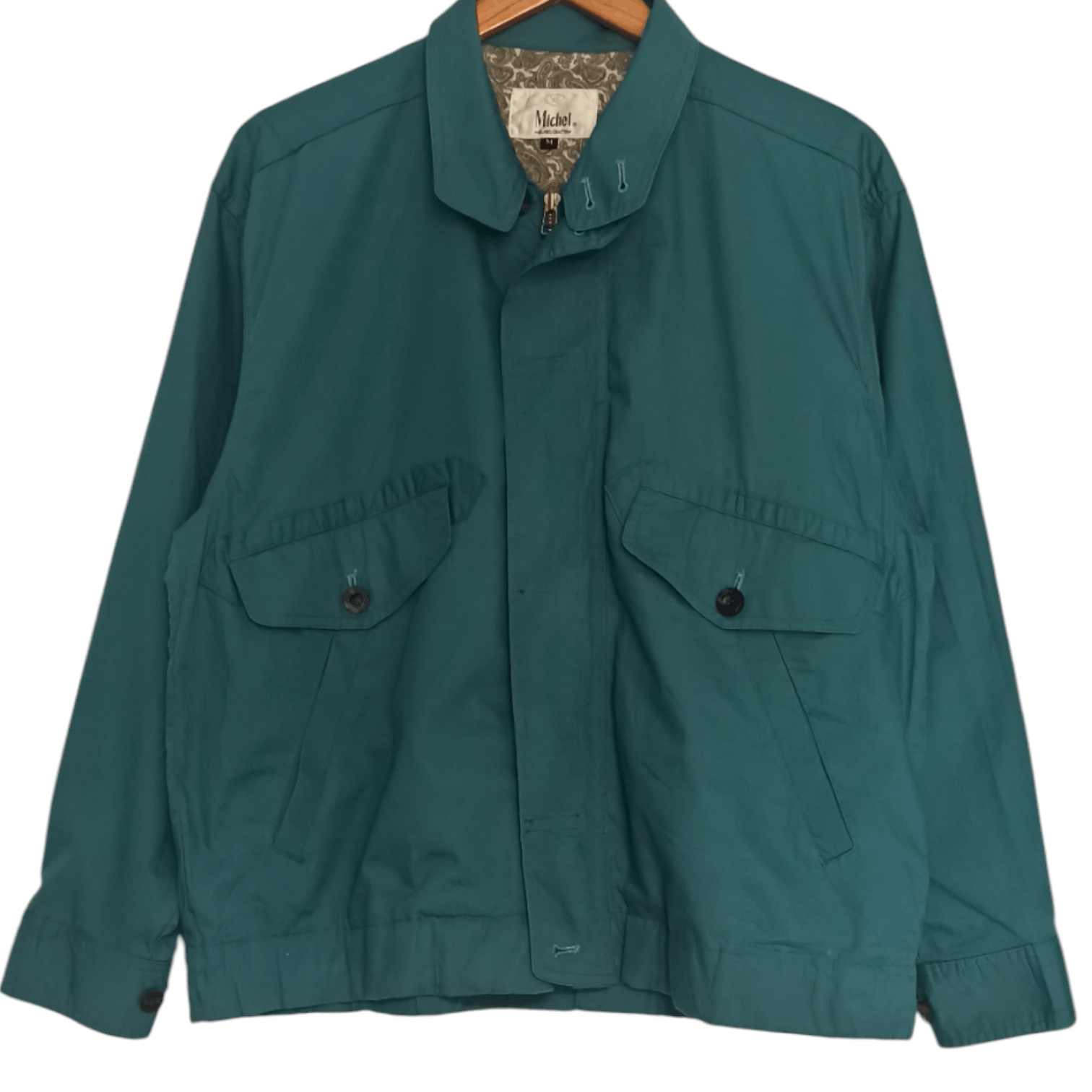 Japanese Brand × Vintage 🇯🇵VINTAGE MICHEL MALARDGRATTAN BOMBER JACKET MADE IN JAPAN Size US M / EU 48-50 / 2 - 1 Thumbnail