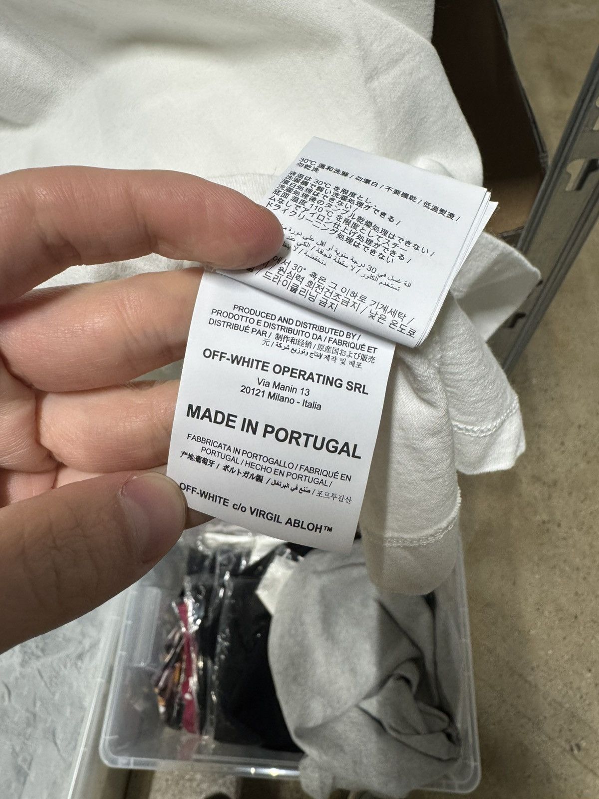 Off-White Off-White Logo T-Shirt NEW 500$ Size US S / EU 44-46 / 1 - 5 Thumbnail
