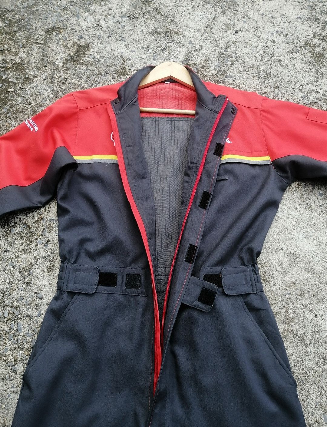Ferrari × Vintage Shell Ferrari Technical Partner Overalls Jumpsuits Size US 34 / EU 50 - 11 Thumbnail