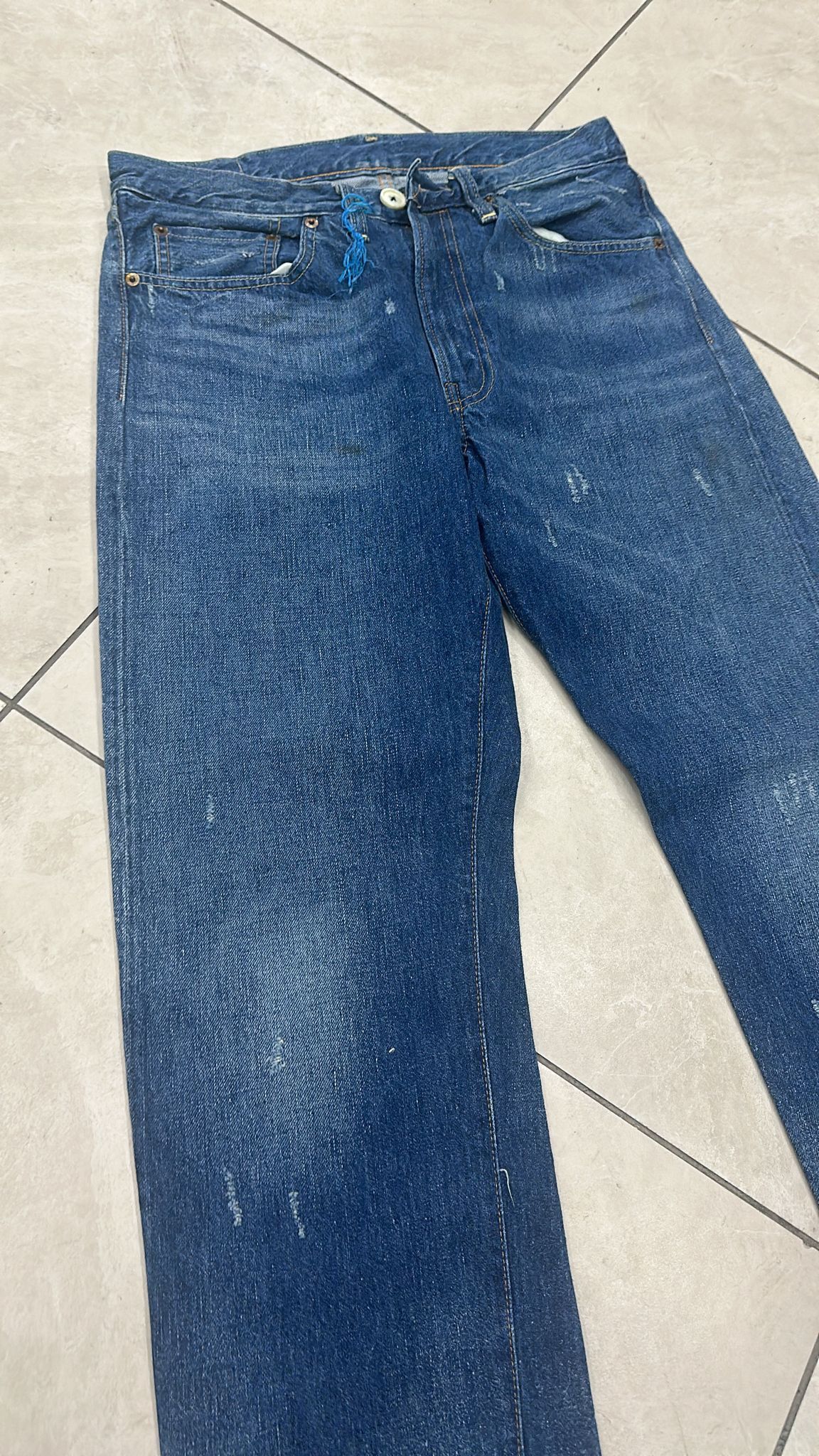 Levi's Vintage Clothing LVC Levi's Vintage Clothing 1954 501XX BigE Selvedge Jeans Size US 32 / EU 48 - 4 Thumbnail