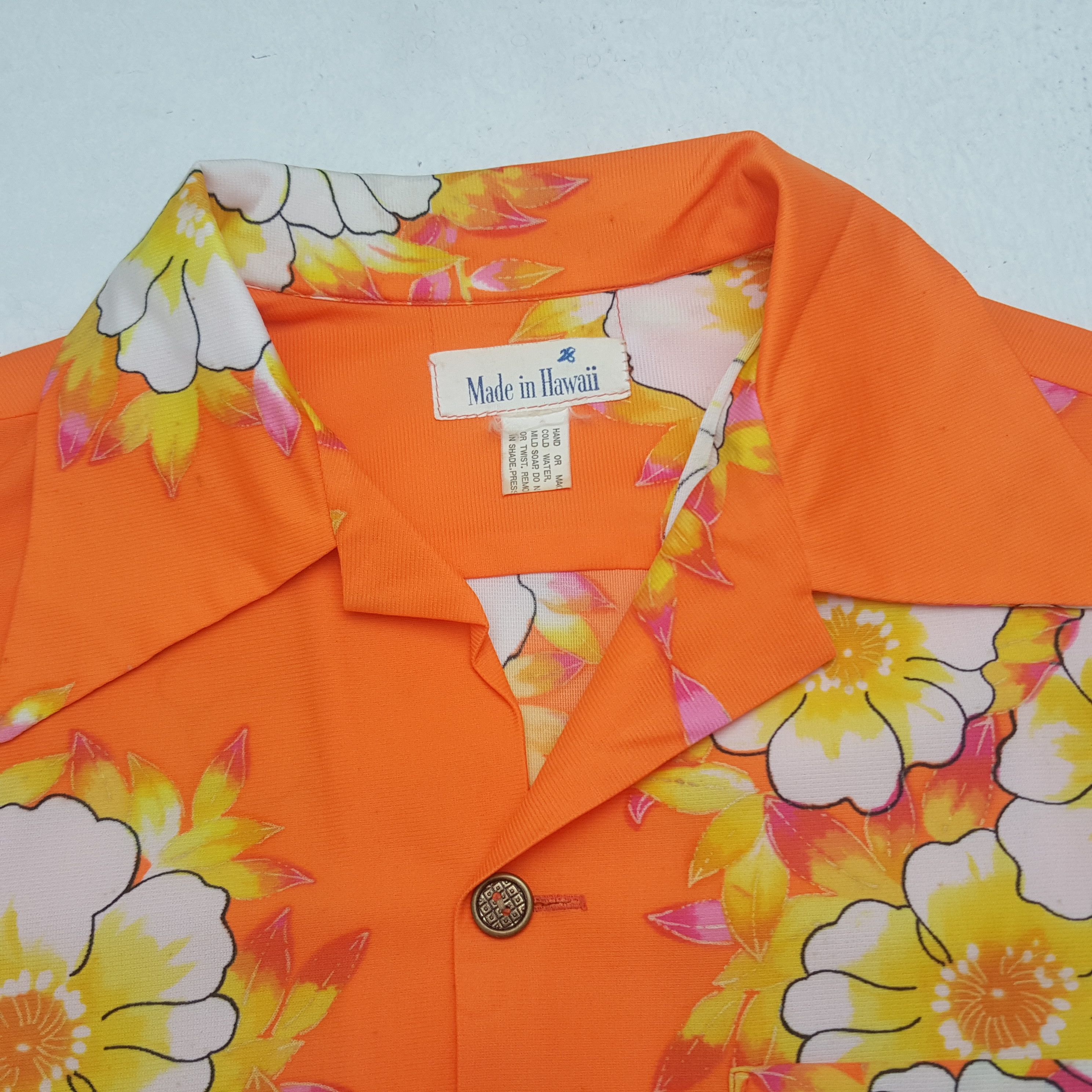 Vintage Vintage Made in Hawaii Surf Style Shirt Button Up Size US L / EU 52-54 / 3 - 4 Thumbnail