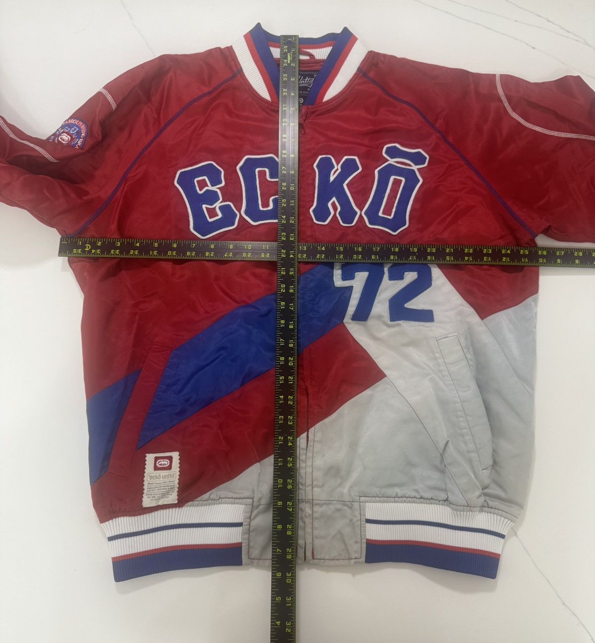 Ecko Unltd. 🔥 Vintage Y2K Ecko Unltd Racing Jacket Size US L / EU 52-54 / 3 - 6 Thumbnail