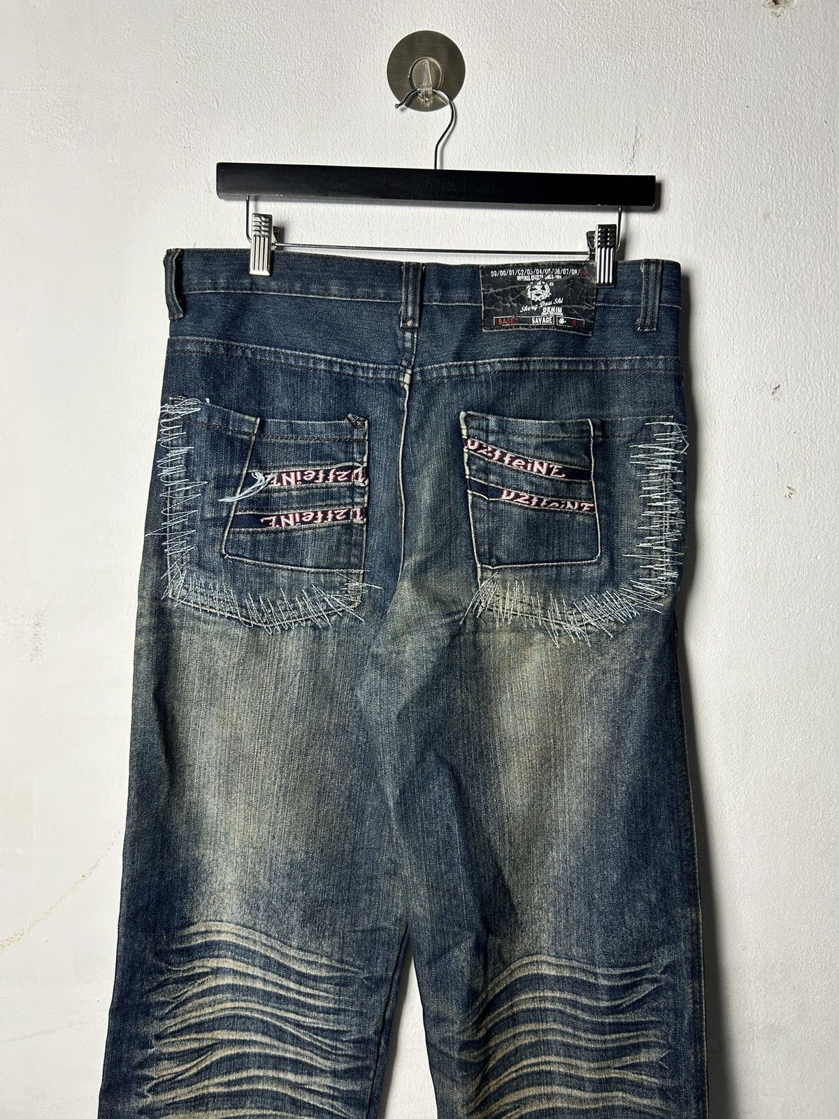 If Six Was Nine Japanese denim sick faded clawmark punk tornado mart ppfm Size US 32 / EU 48 - 2 Thumbnail