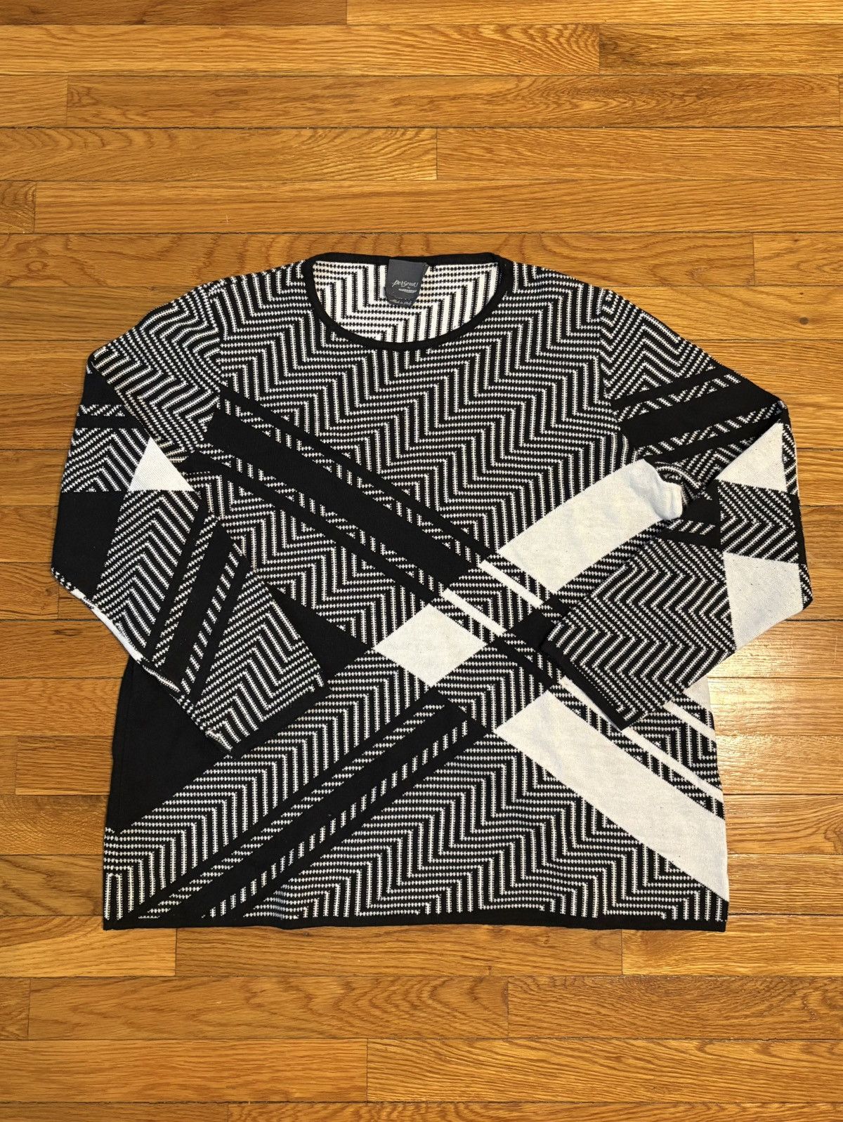 Marina Rinaldi Max Mara Black & White sweater Size M / US 6-8 / IT 42-44 - 1 Thumbnail