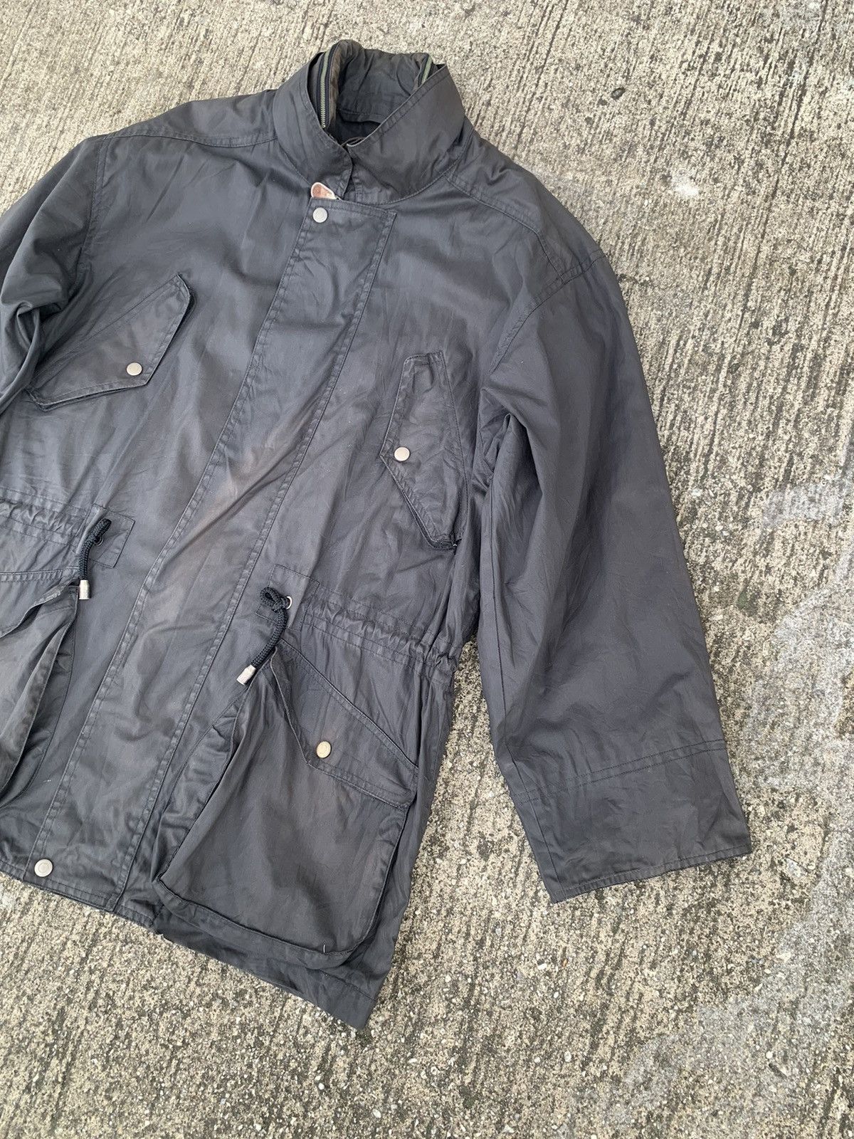 Joseph Abboud Rare 🔥 vintage 90s sun faded joseph abboud waxed jacket Size US M / EU 48-50 / 2 - 4 Thumbnail