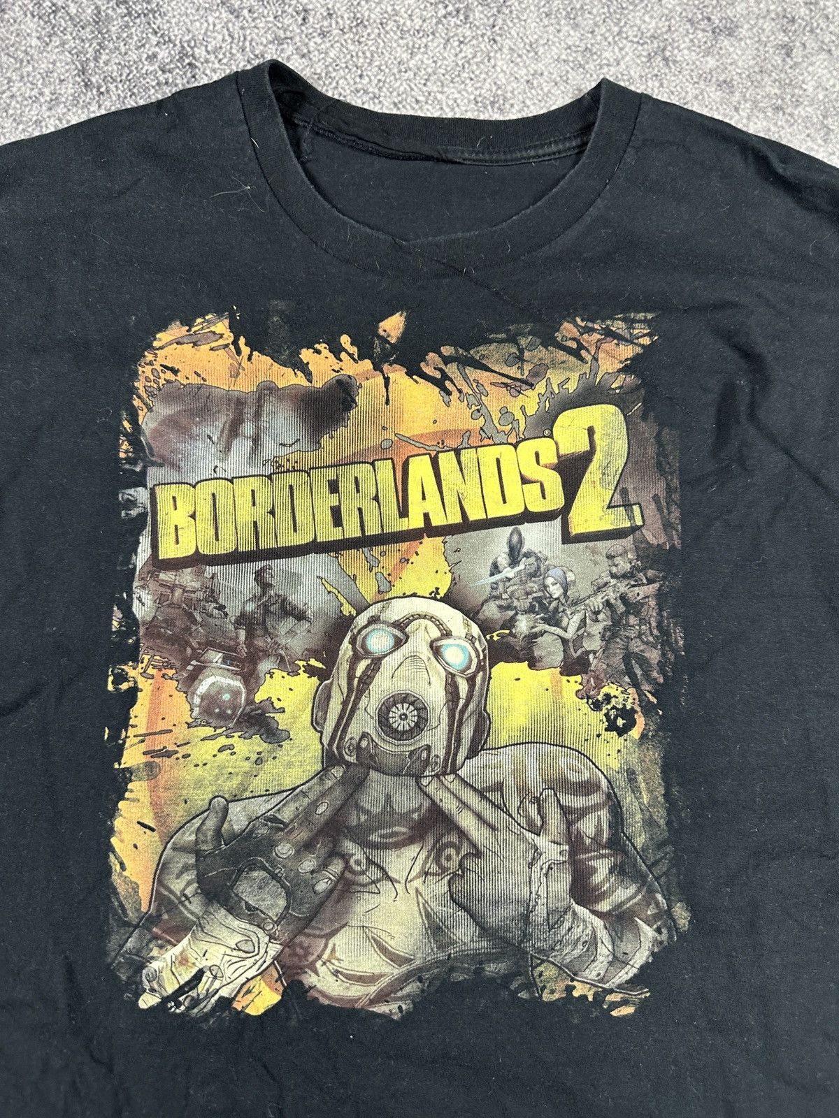 The Game Borderlands Logo T-shirt Art Game Streetwear Rare XL USA Y2K Size US XL / EU 56 / 4 - 2 Thumbnail
