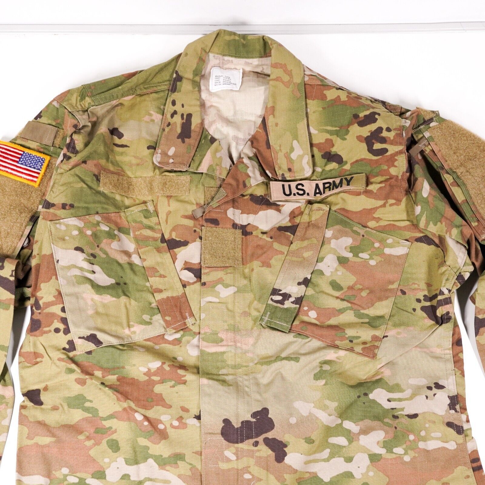 Other US Army Military BDU Camouflage Jacket Camo Coat Medium Long Size US M / EU 48-50 / 2 - 2 Thumbnail