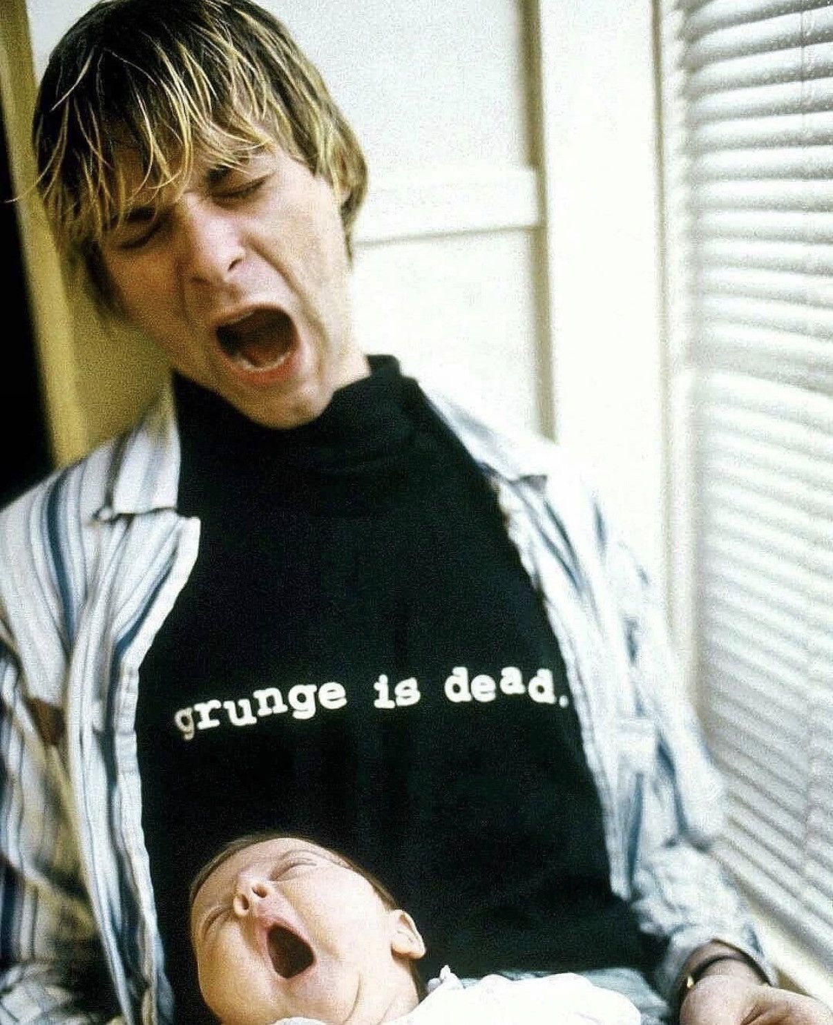 Band Tees Vintage band rock Nirvana Kurt Cobain Grunge Is Dead Tee eb0 Size US XXL / EU 58 / 5 - 2 Thumbnail