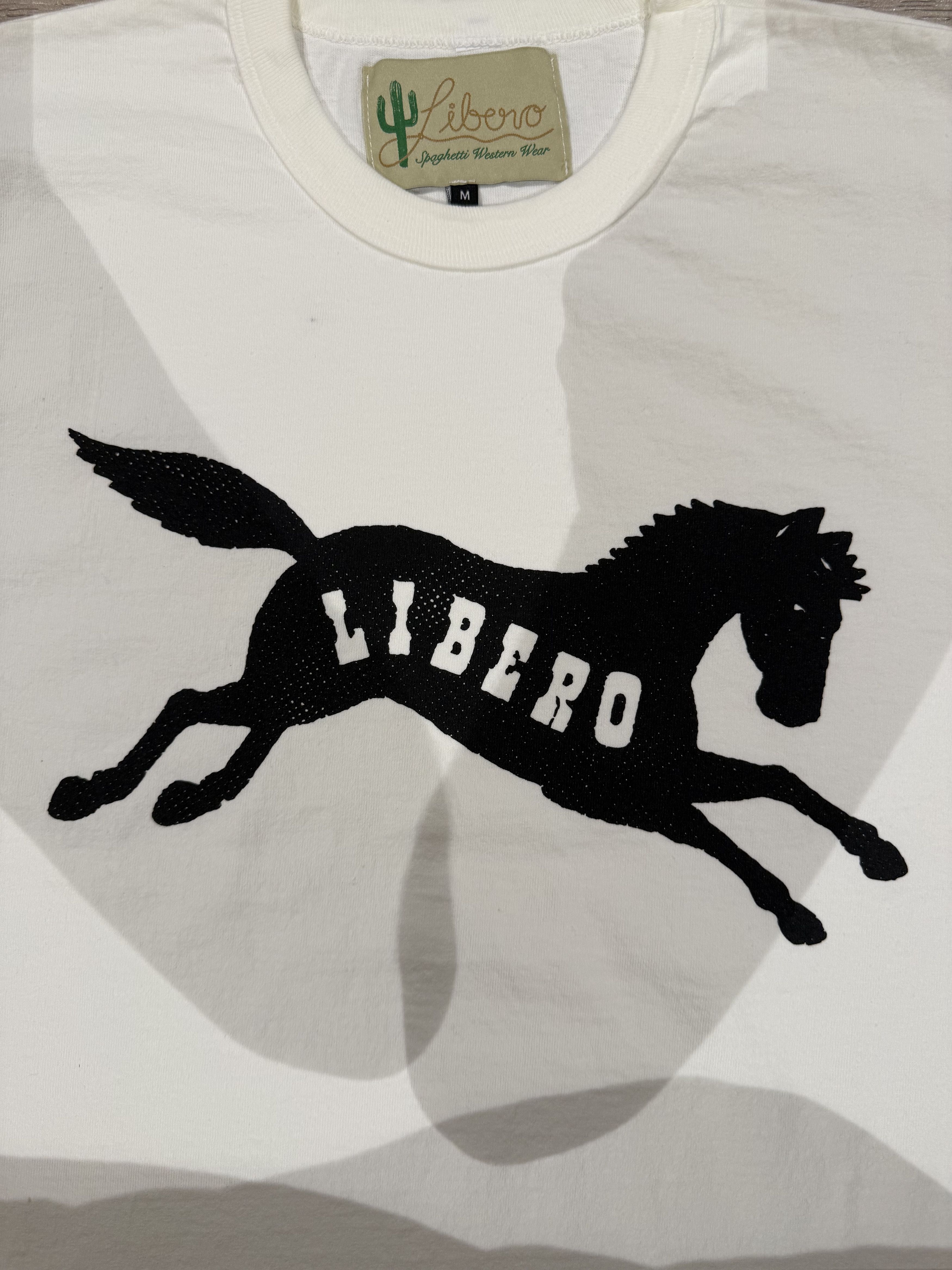 Libero 💚 Libero Pony Tee White Medium NEW Size US M / EU 48-50 / 2 - 6 Thumbnail