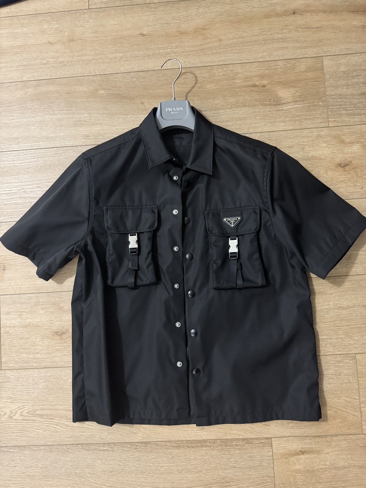 Prada Prada Re-Nylon shirt Size US M / EU 48-50 / 2 - 2 Thumbnail