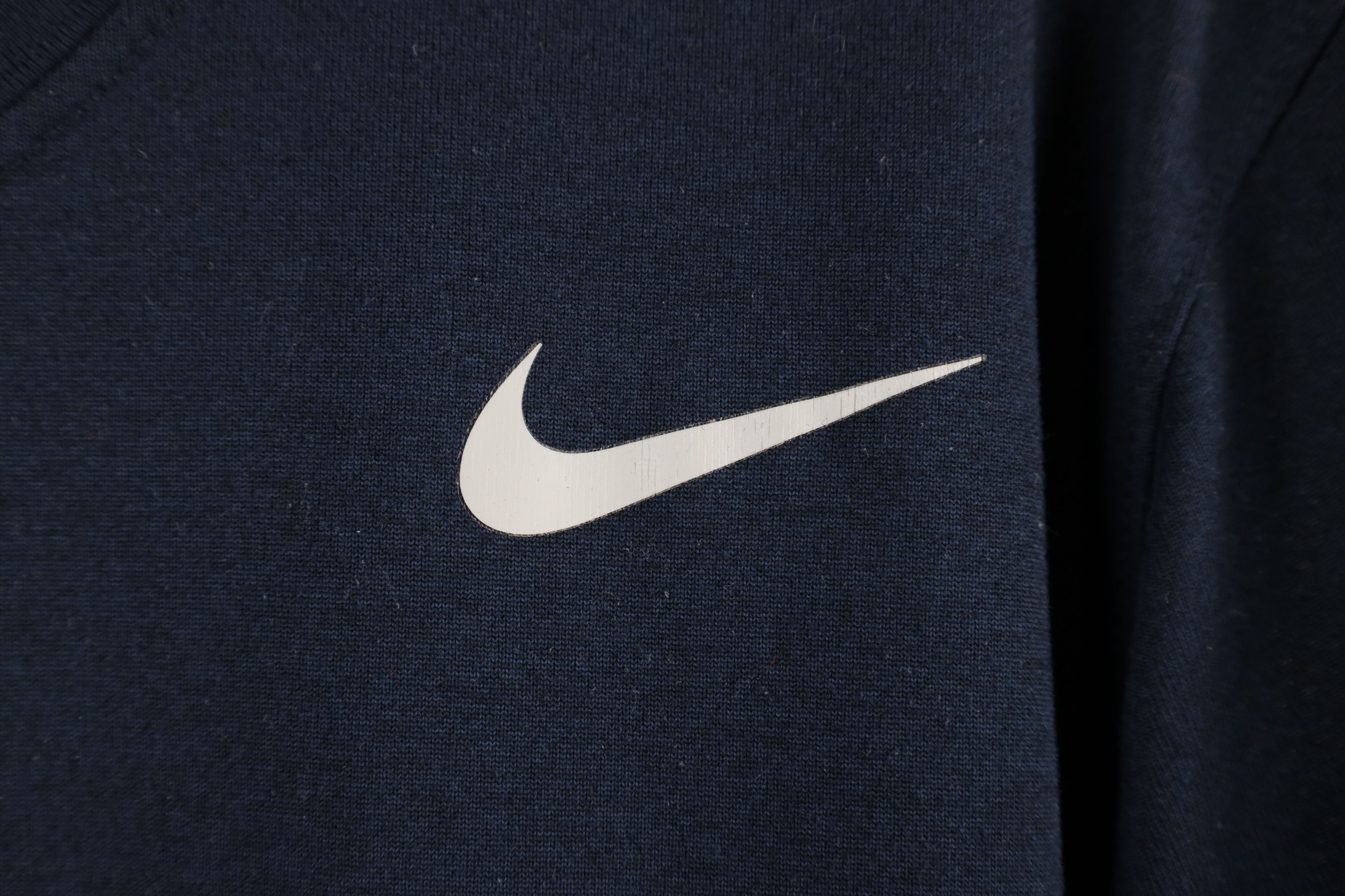 Nike × Vintage Y2K Nike Travis Scott Mini Swoosh Running Gym T-Shirt Blue Size US M / EU 48-50 / 2 - 4 Thumbnail