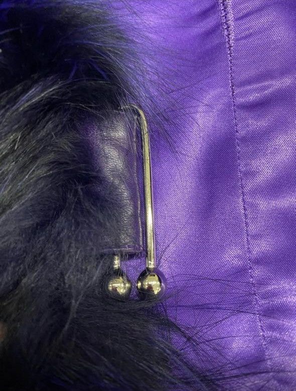 Jitrois Jitrois Fox Fur Leather Hourglass Suit Size M / US 6-8 / IT 42-44 - 8 Thumbnail