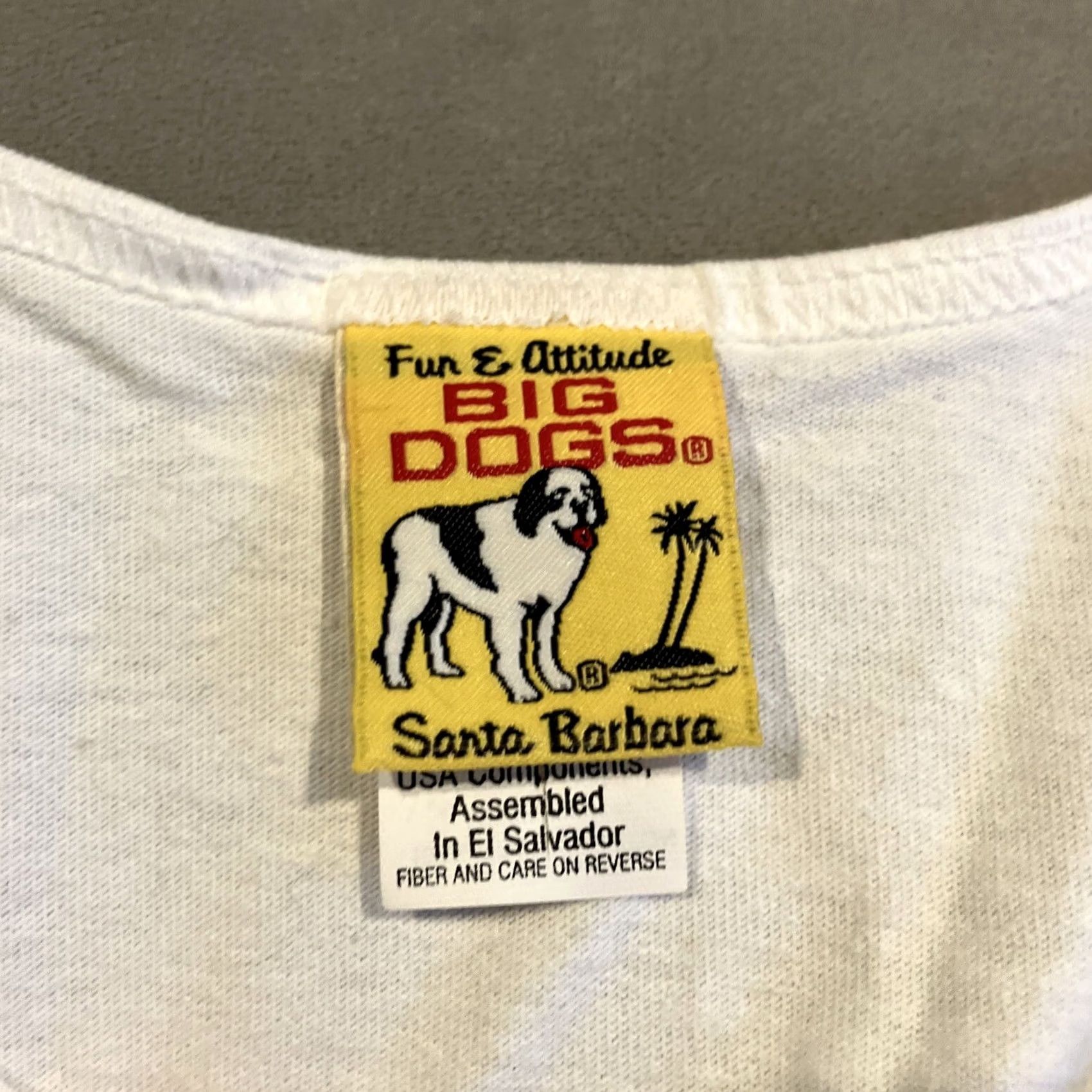 Big Dogs Vintage Big Dogs White Tank Top Men's XXL NWOT 2003 I AM THE BOSS Size US XXL / EU 58 / 5 - 5 Thumbnail