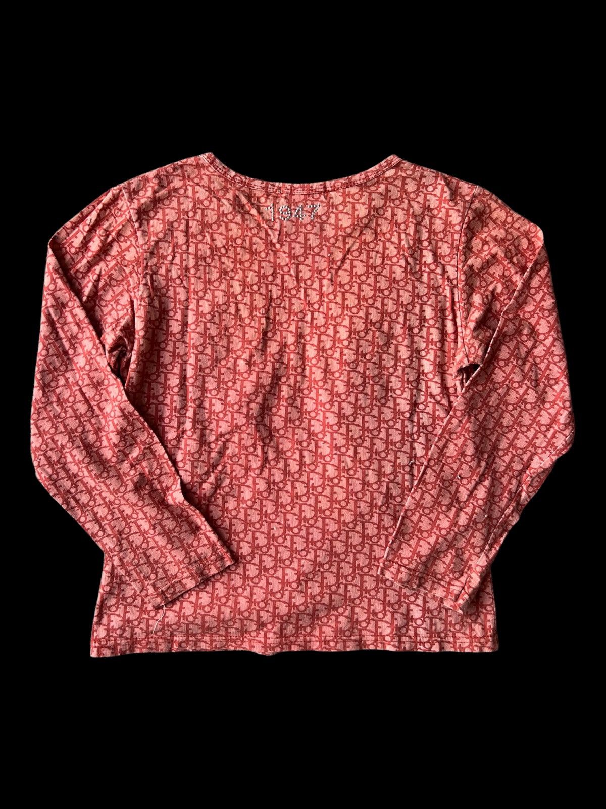 Christian Dior Monsieur Christian Dior Galliano J'adore Swarovski Oblique Monogram Size L / US 10 / IT 46 - 3 Thumbnail