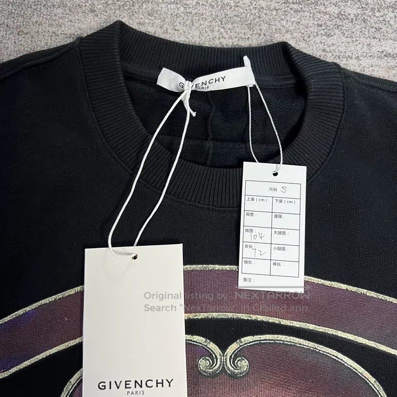Givenchy Givenchy Wave Black Hoodie Size US S / EU 44-46 / 1 - 2 Thumbnail