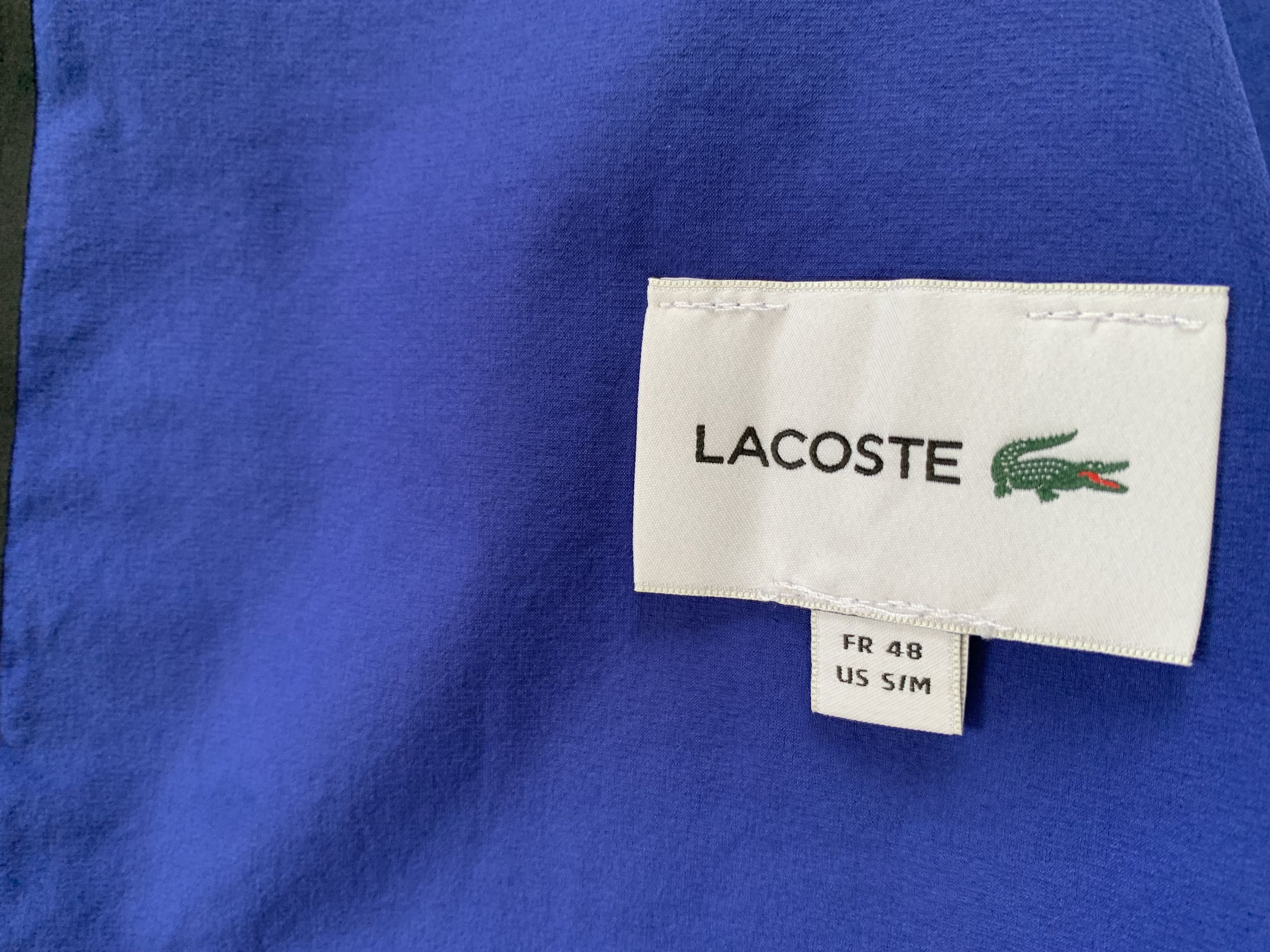 Lacoste Lacoste Men's Cosmic Hooded Lettering Light Zip Jacket Size US M / EU 48-50 / 2 - 8 Thumbnail