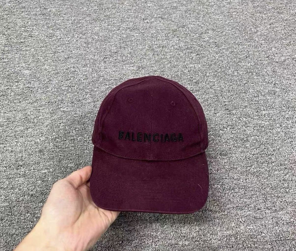 Balenciaga Balenciaga Logo Embroidered Baseball Cap J16 Size ONE SIZE - 3 Thumbnail