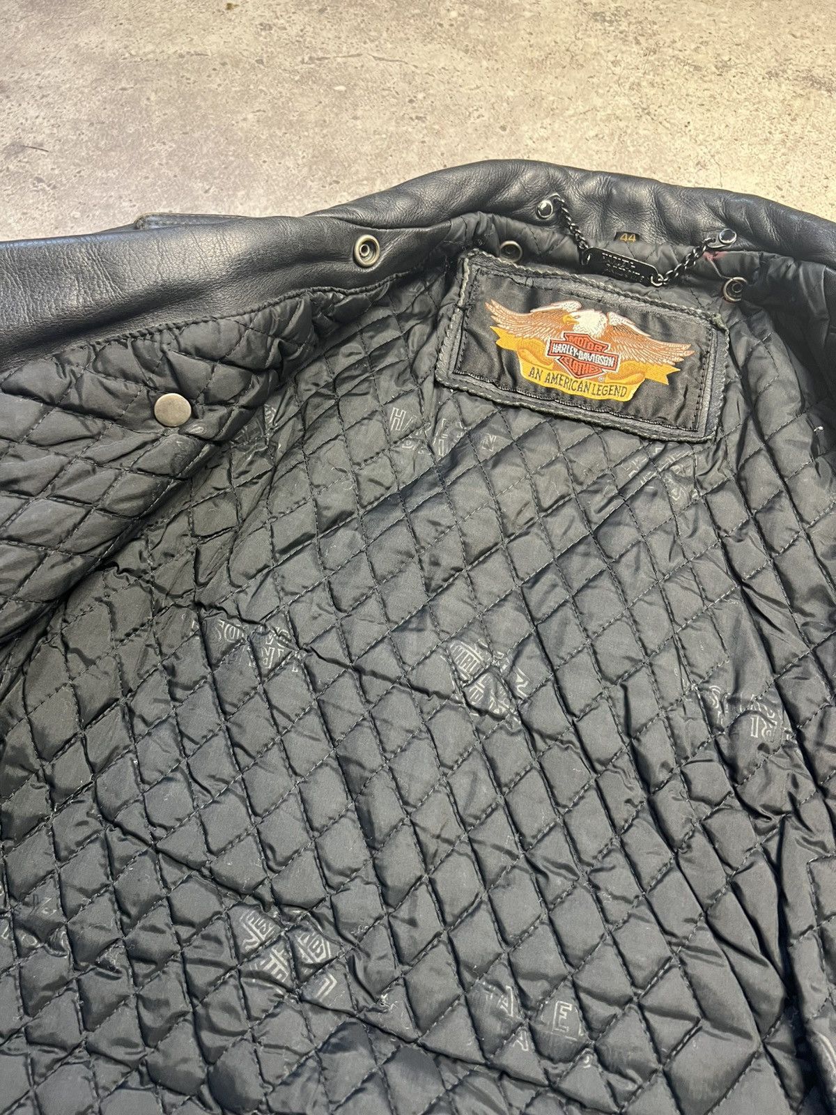 Harley Davidson HARLEY DAVIDSON vintage leather jacket Size US M / EU 48-50 / 2 - 24 Thumbnail
