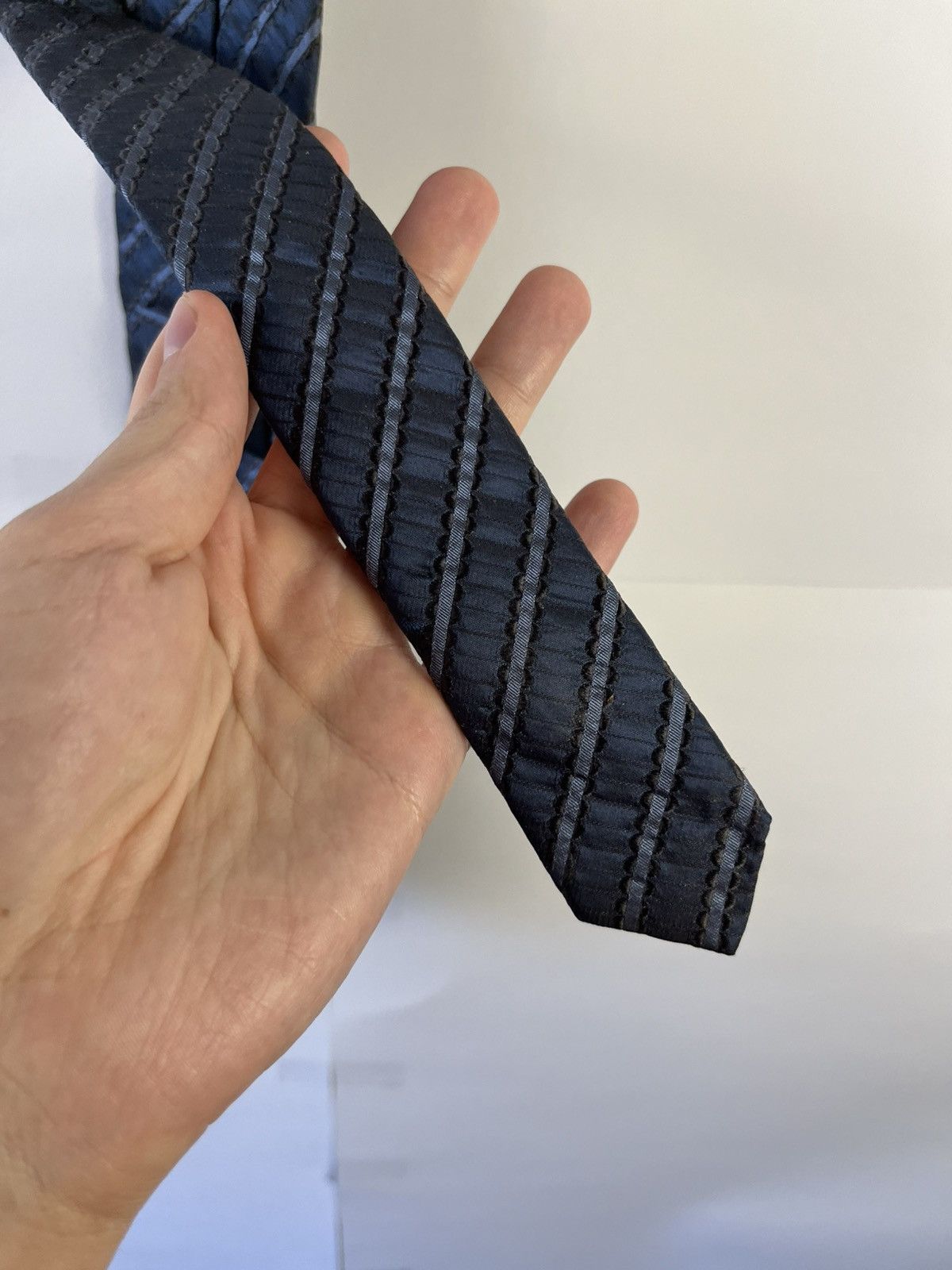 Bally Bally Luxury Striped Tie Cravat Made in Italy Size ONE SIZE - 5 Thumbnail