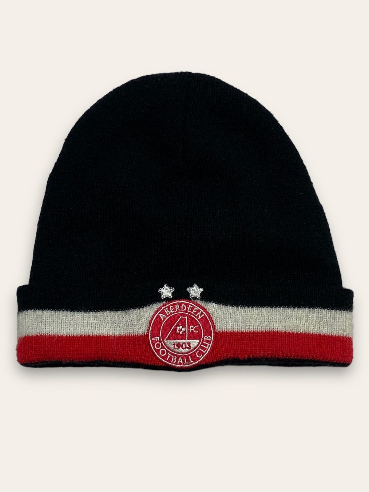 Vintage Vintage ABERDEEN FC Patch Logo Hat Beanie Warm Winter Size ONE SIZE - 1 Thumbnail