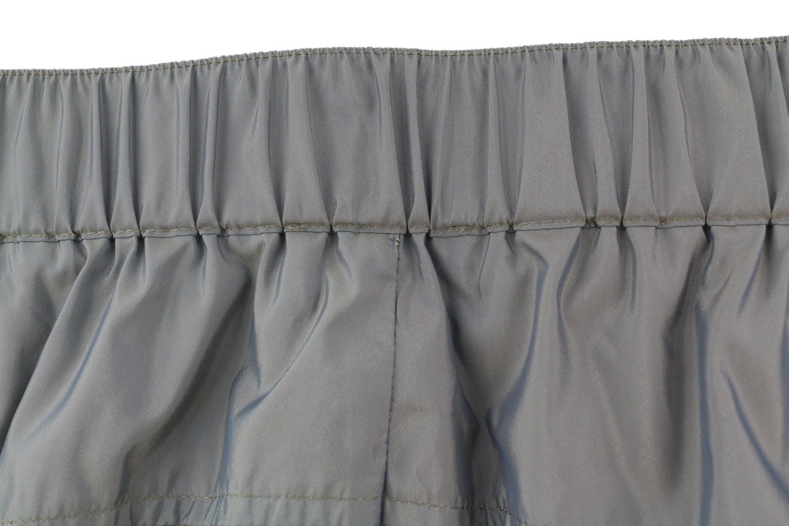 Calvin Klein XL Grey Elastic Waist Shiny Track Zip Cargo Trousers 85167 Size US 36 / EU 52 - 11 Thumbnail
