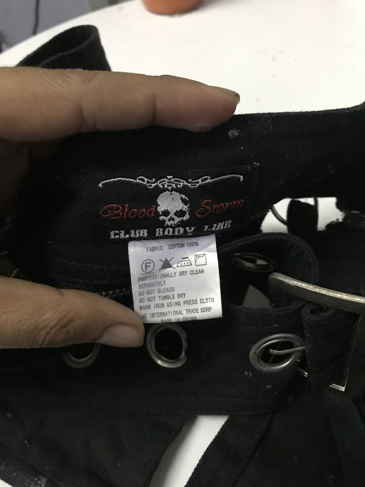 Seditionaries Blood Storm Belt Pants Size ONE SIZE - 9 Thumbnail