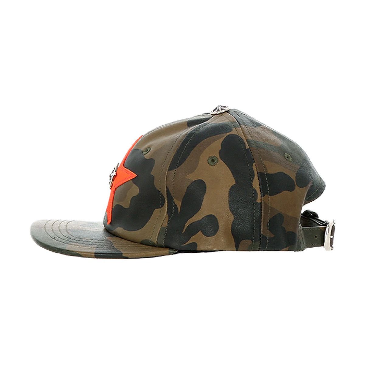 Chrome Hearts Chrome Hearts Star Camo Leather hat Size ONE SIZE - 4 Thumbnail