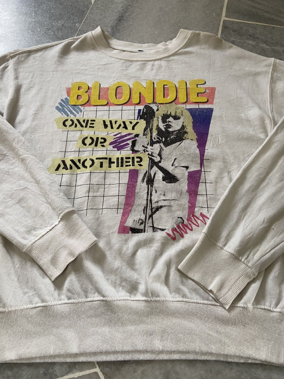 Band Tees Blondie One Way or Another Sweater Size US M / EU 48-50 / 2 - 7 Thumbnail