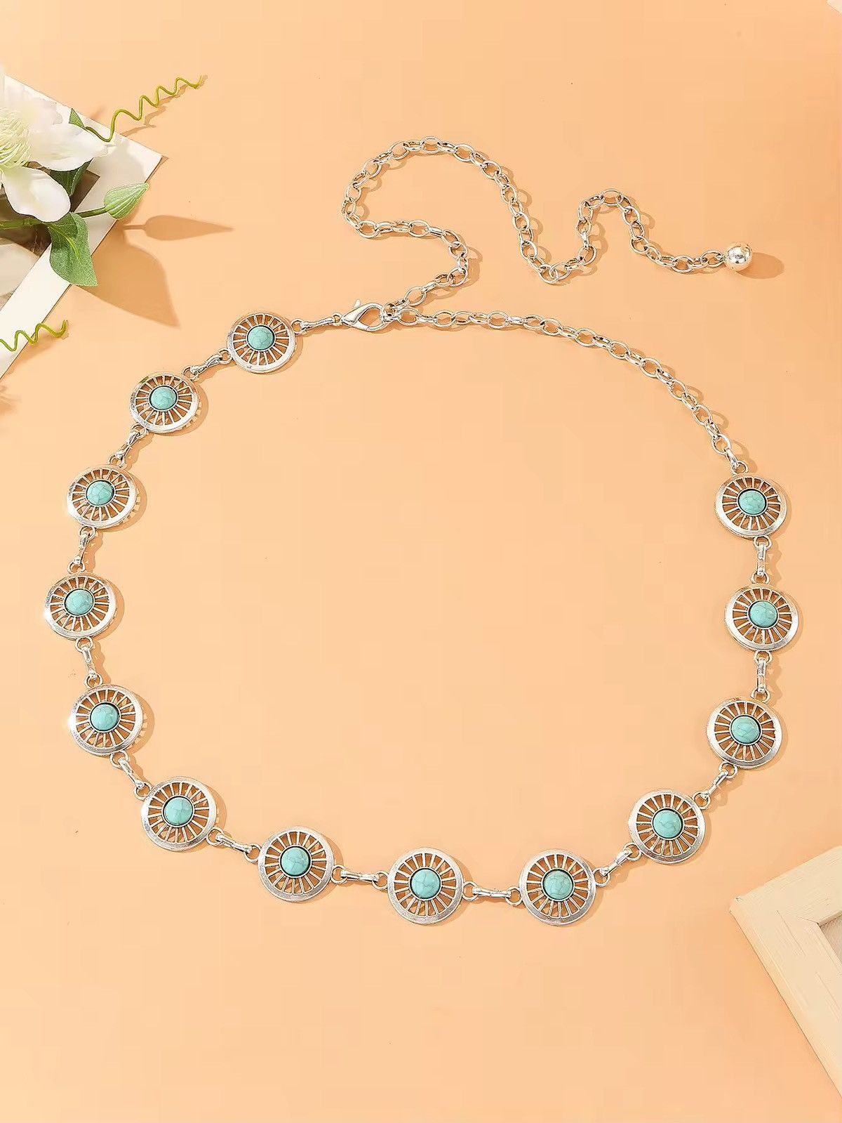 Jewelry Cross-border Retro Versatile Waist Pants Chain Size ONE SIZE - 5 Thumbnail