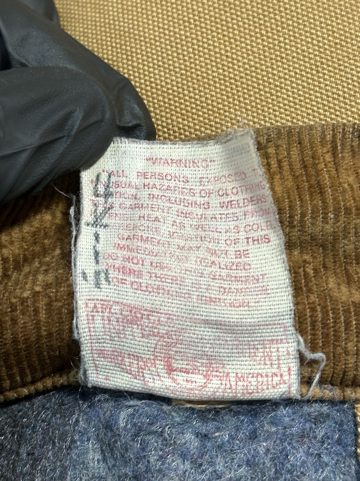 Carhartt vintage Carhartt blanket-lined chore coat . Size US L / EU 52-54 / 3 - 10 Thumbnail