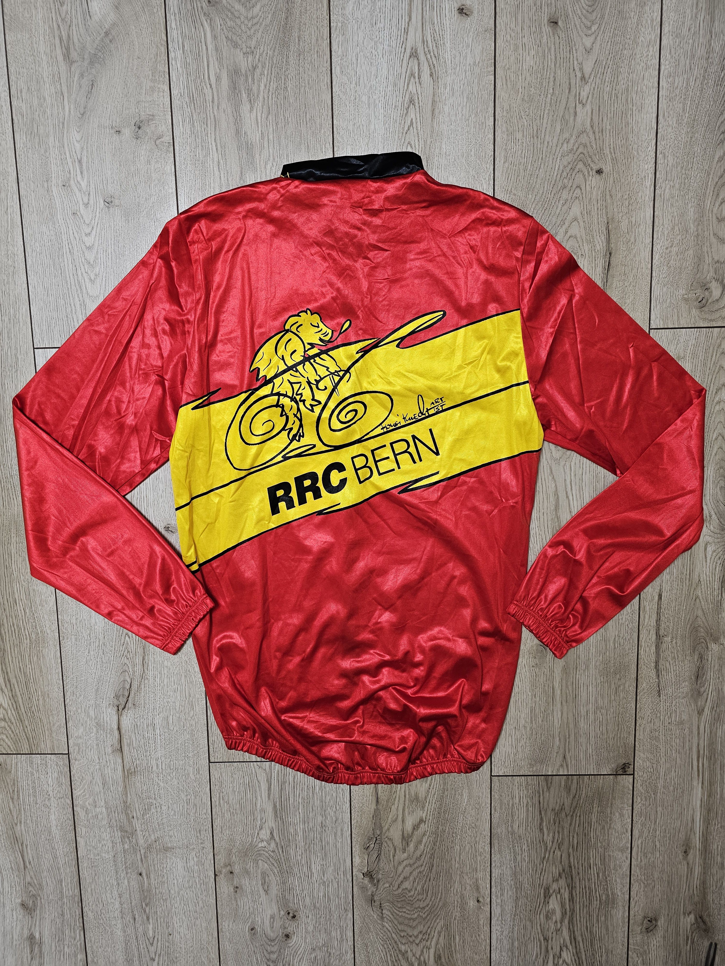 Vintage RRC BERN CYCLING JERSEY 90s SWITZERLAND CYCLING JERSEY Size US L / EU 52-54 / 3 - 2 Thumbnail